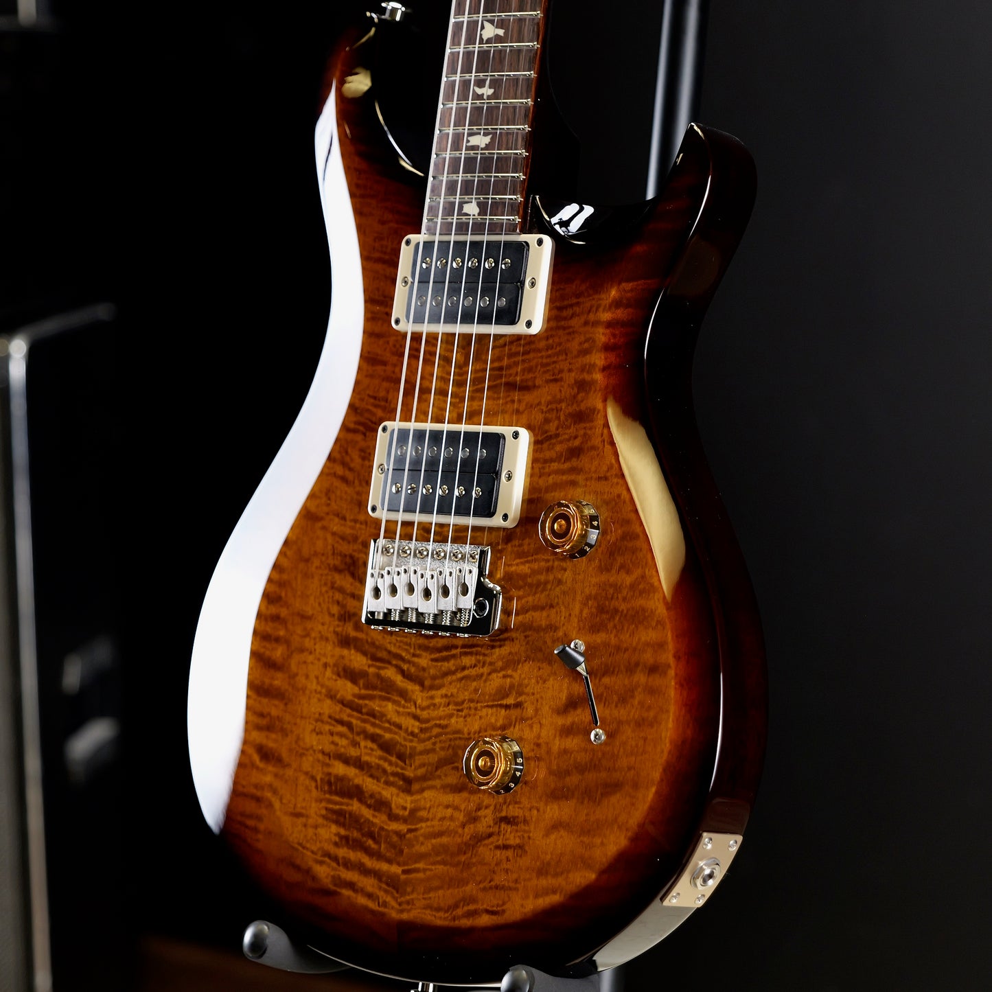 PRS S2 Custom 24 Black Amber