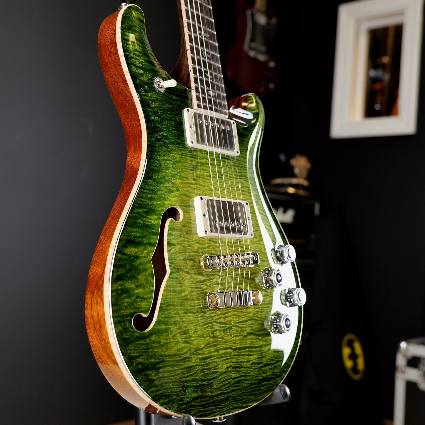 PRS Private Stock McCarty 594 Semi-Hollow Electric Rainforest Glow