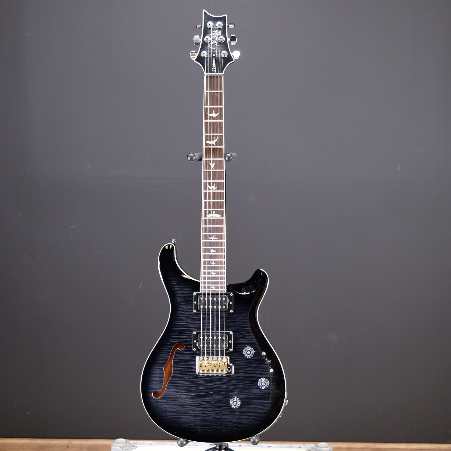 PRS SE Custom 24 Semi-Hollow Piezo Charcoal