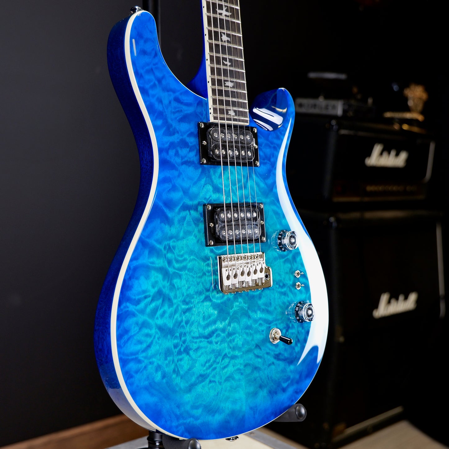 PRS SE Custom 24-08 Quilt Lake Blue