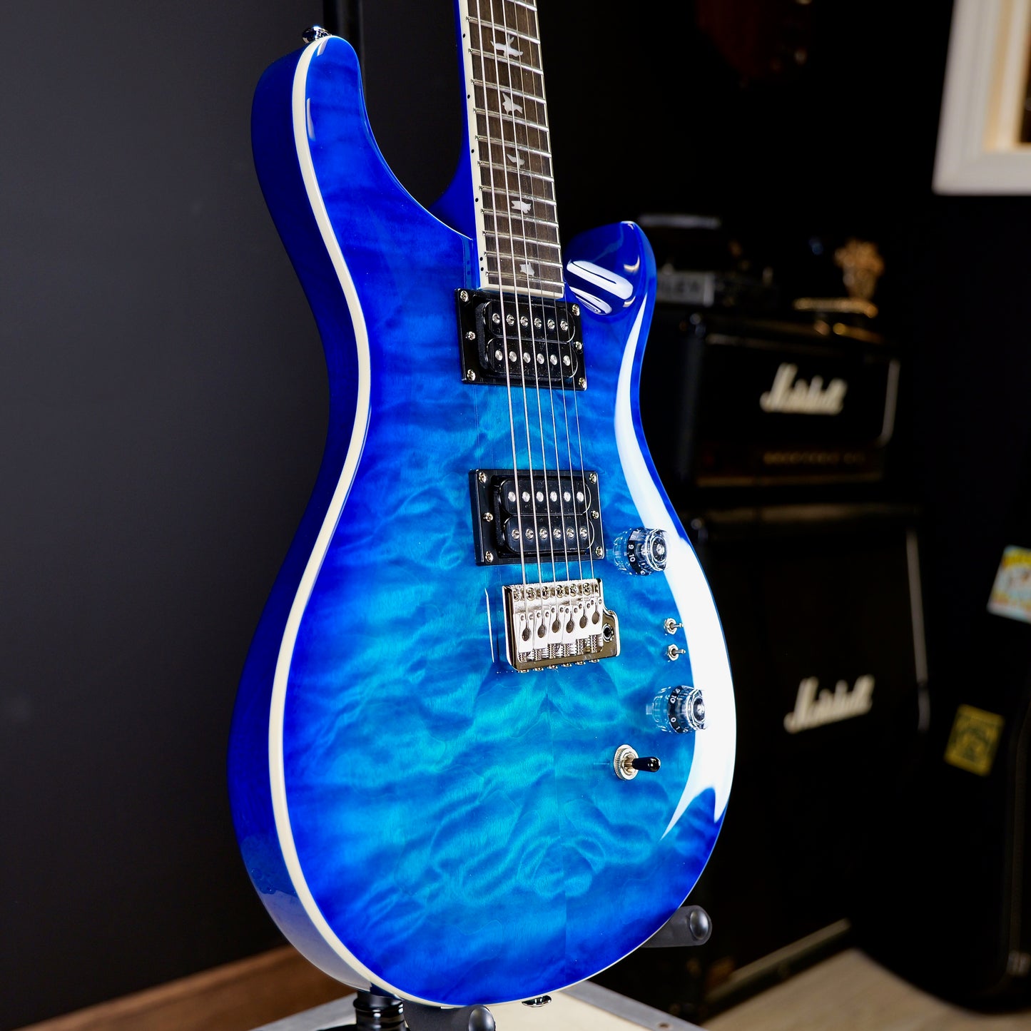 PRS SE Custom 24-08 Quilt Lake Blue