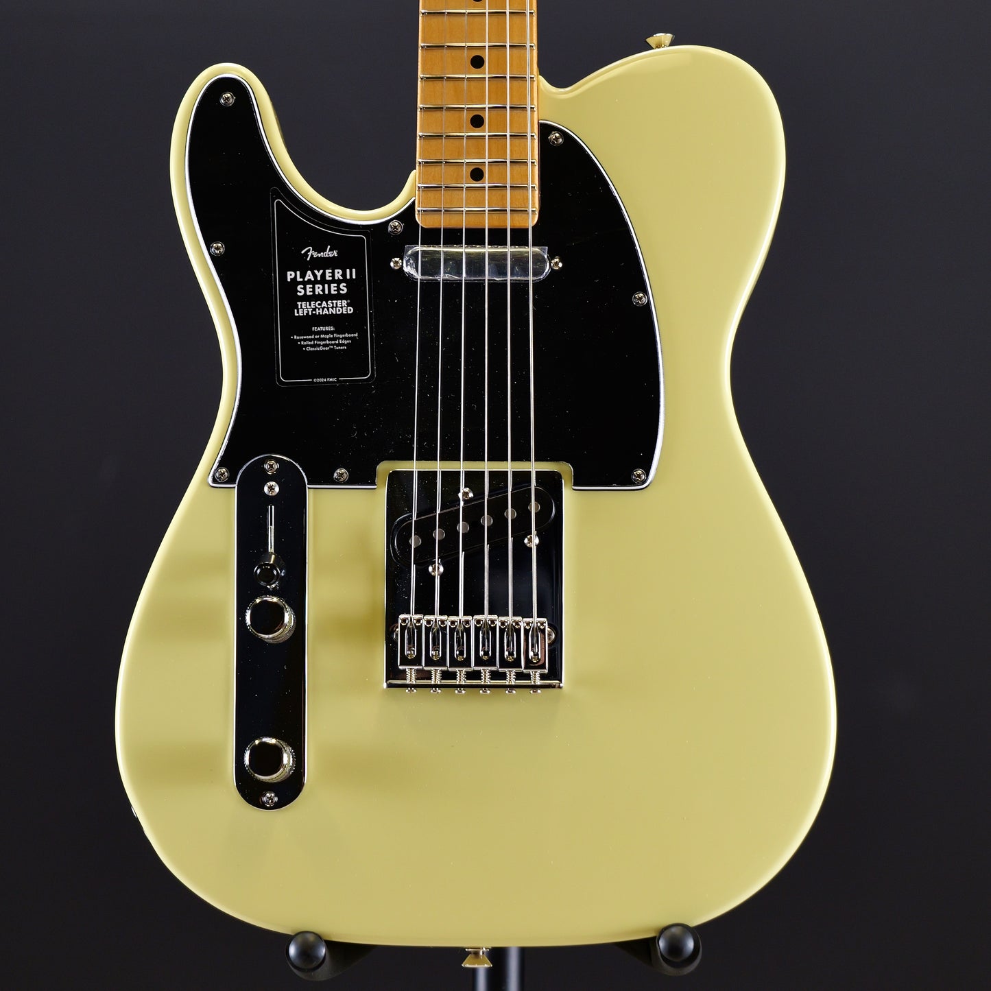 Fender Player II Telecaster Left Hand Maple Hialeah Yellow