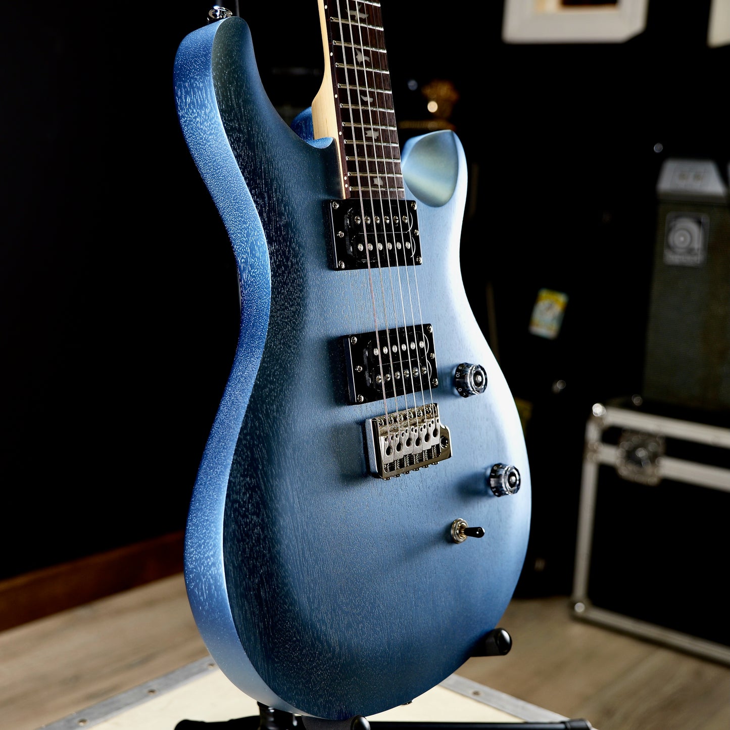 PRS SE CE 24 Standard Satin Ice Blue Metallic