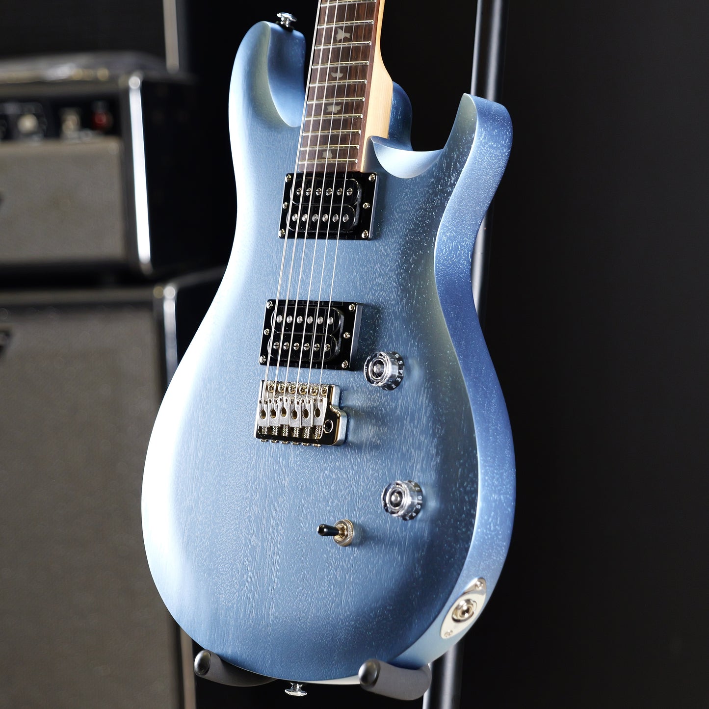 PRS SE CE 24 Standard Satin Ice Blue Metallic