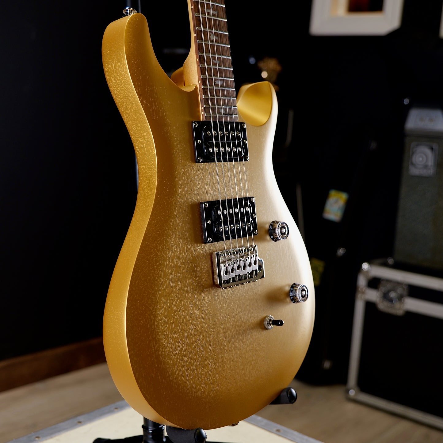 PRS SE CE 24 Standard Satin Metallic Gold