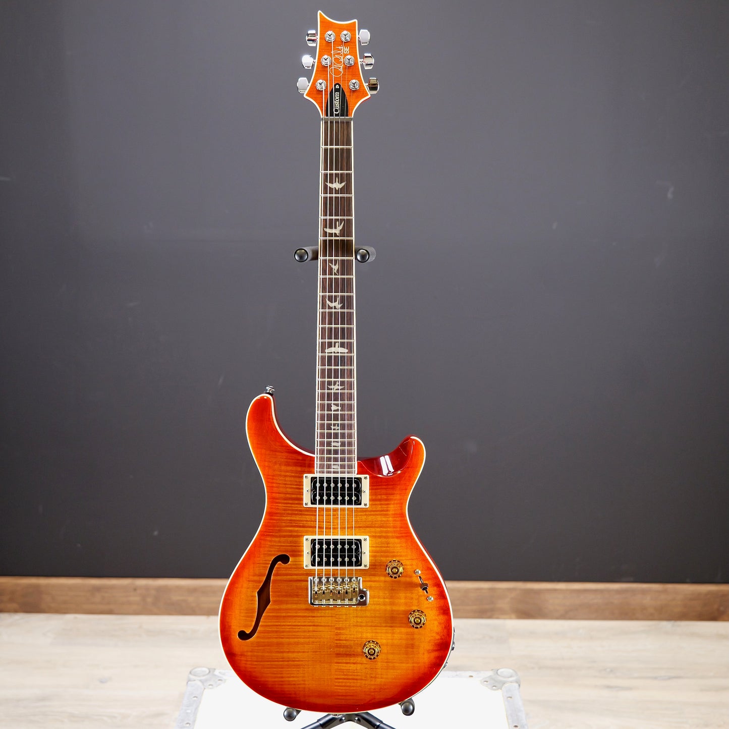 PRS SE Custom 24 Semi-Hollow Piezo Vintage Sunburst