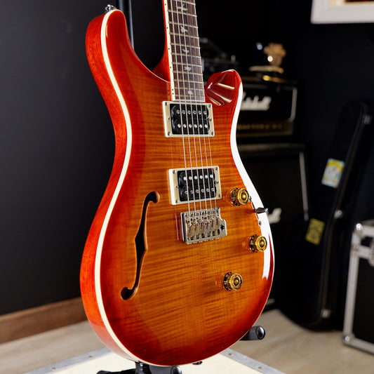 PRS SE Custom 24 Semi-Hollow Piezo Vintage Sunburst