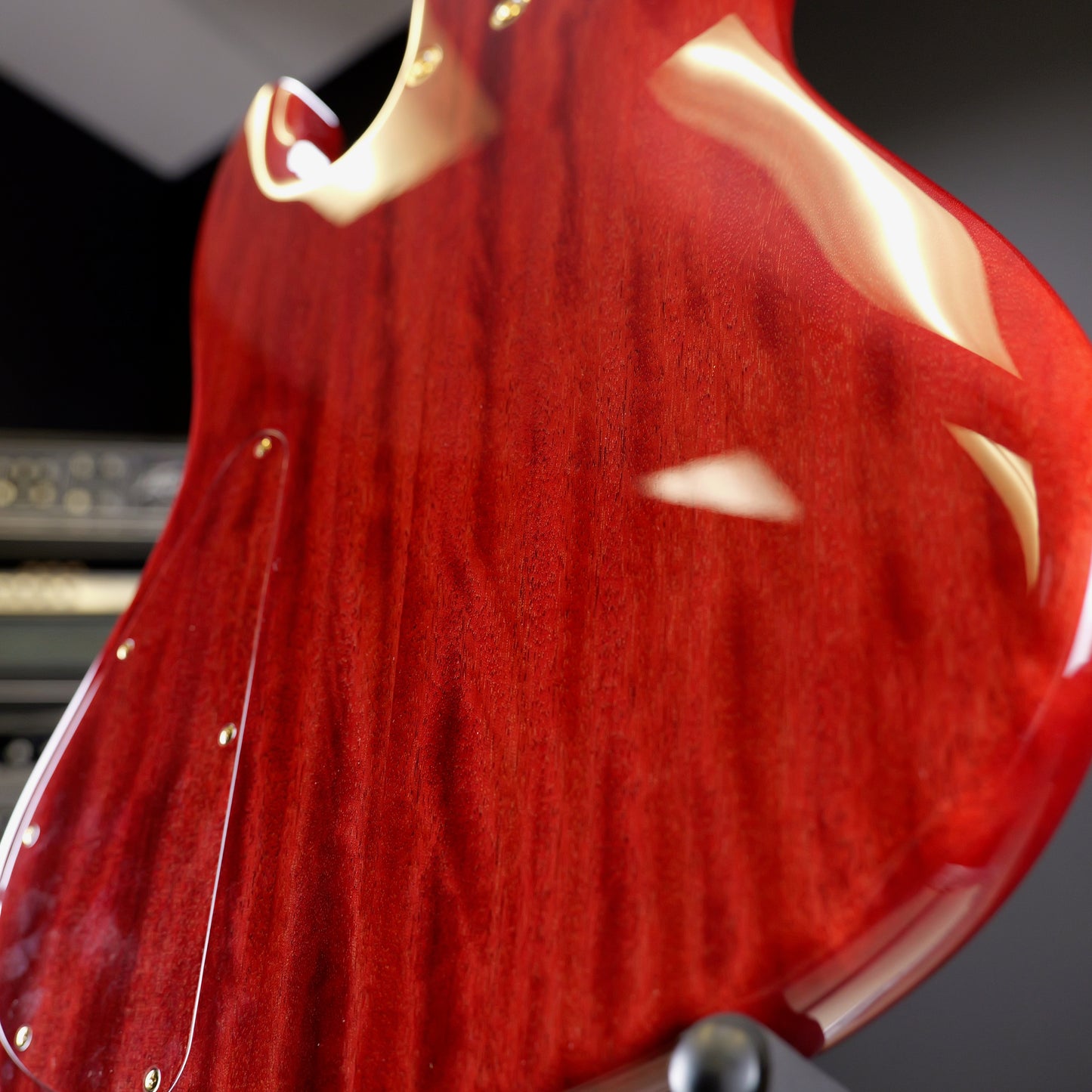 Sadowsky Masterbuilt 21-Fret Standard J/J Bass Limited Edition 2023 4-String Majestic Red Transparent High Polish