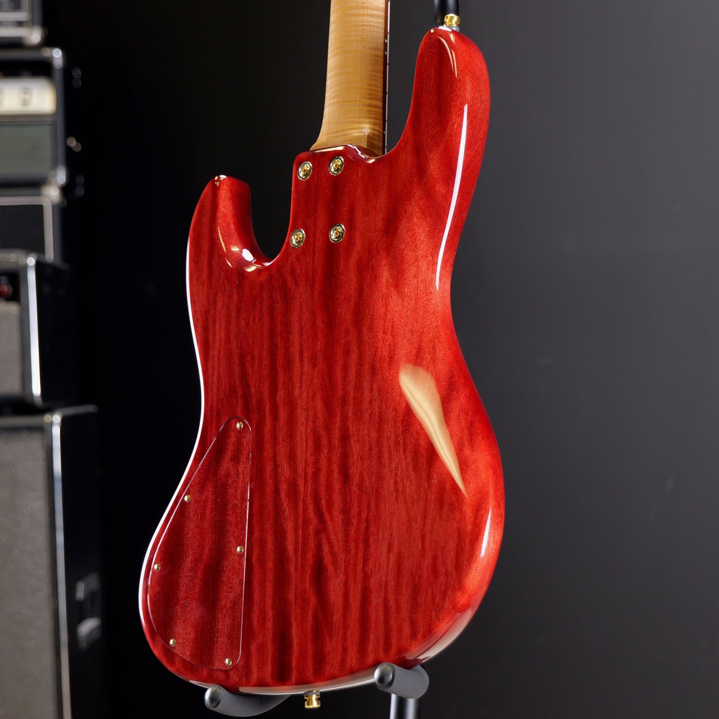 Sadowsky Masterbuilt 21-Fret Standard J/J Bass Limited Edition 2023 4-String Majestic Red Transparent High Polish