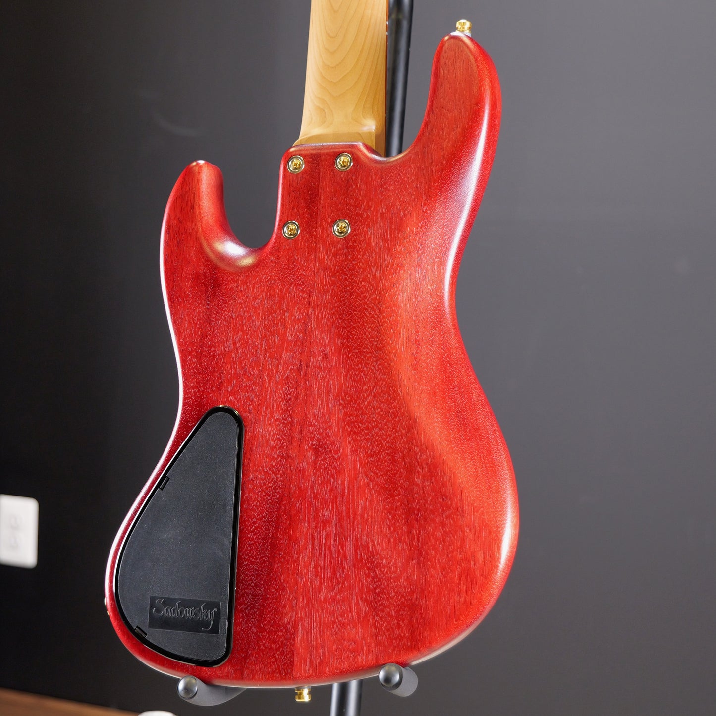 Sadowsky MetroLine 21-Fret Standard J/J Bass Limited Edition 2023 5-String Majestic Red Transparent Satin