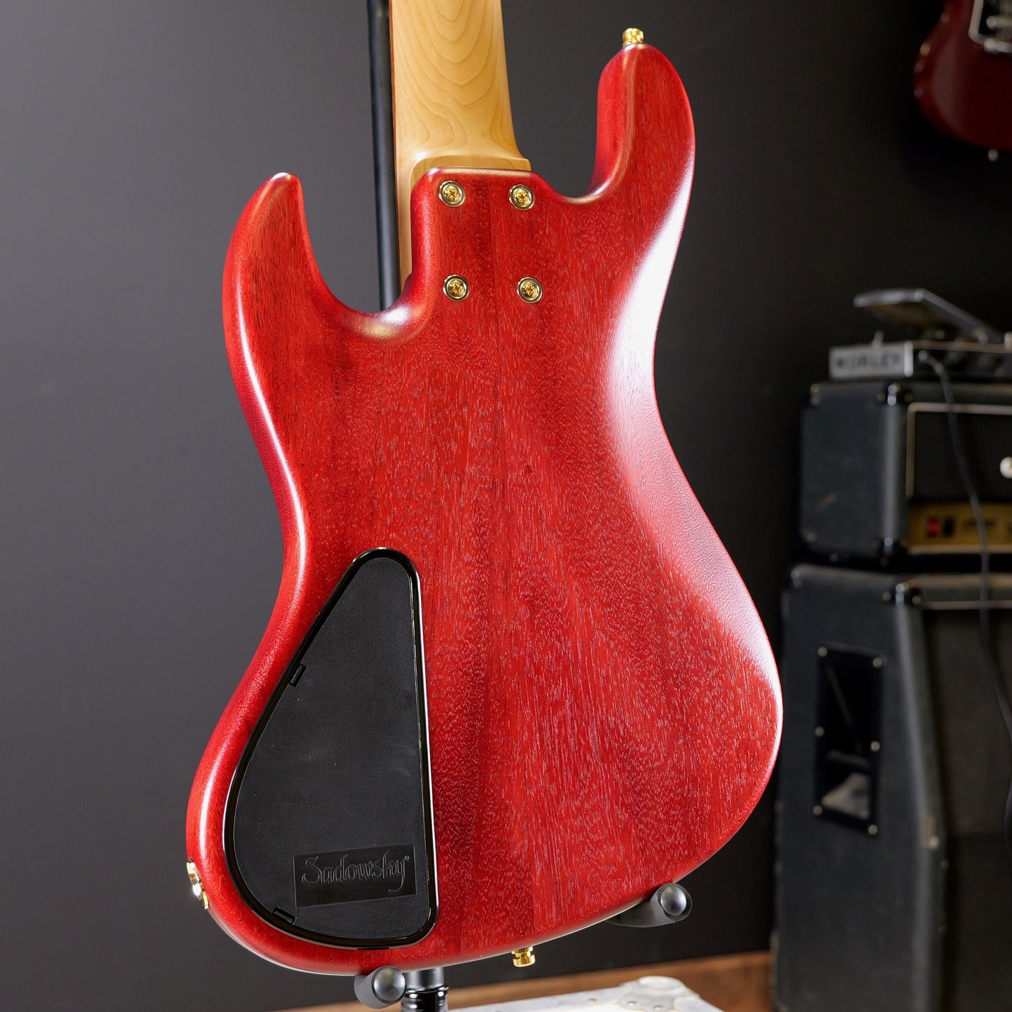 Sadowsky MetroLine 21-Fret Standard J/J Bass Limited Edition 2023 5-String Majestic Red Transparent Satin