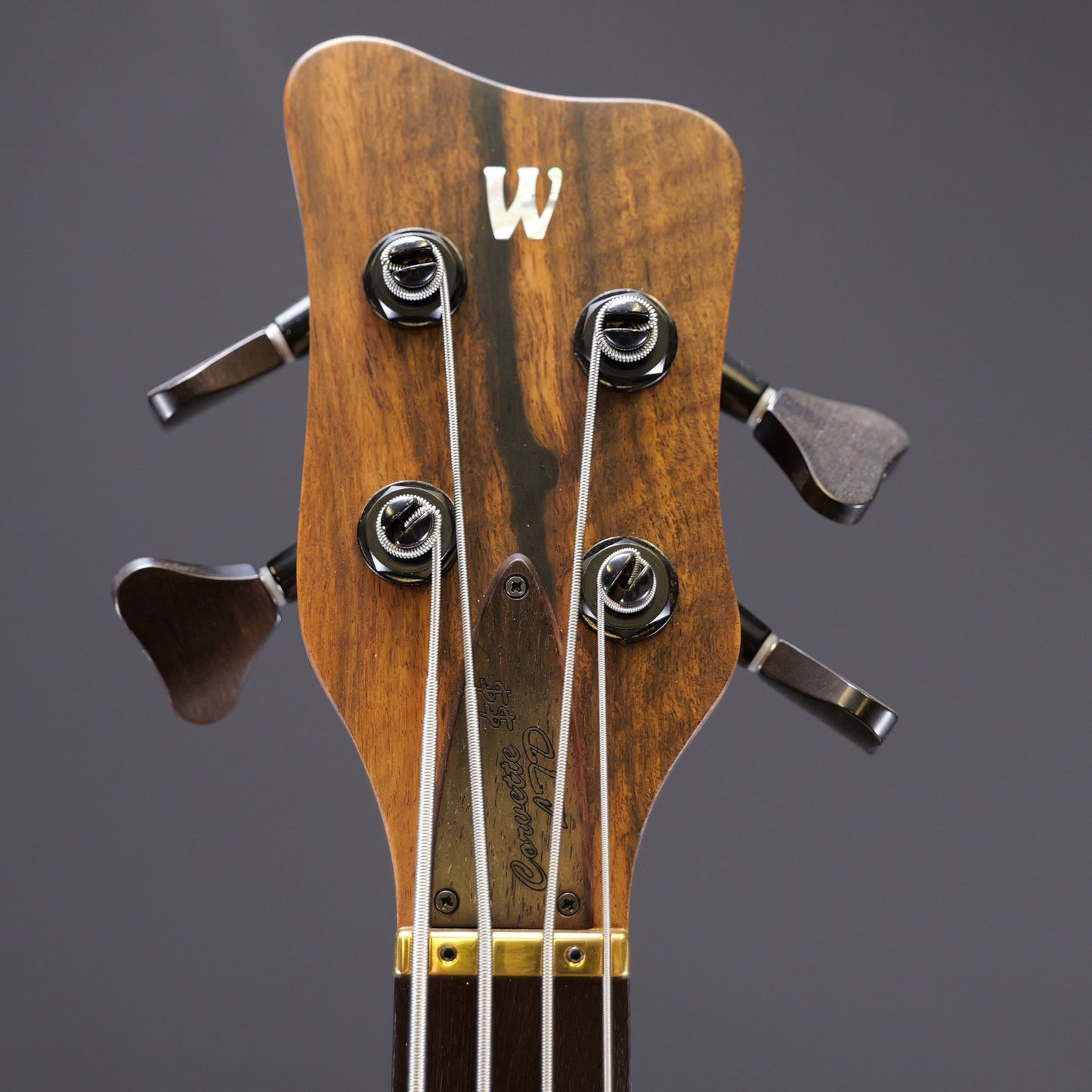 Warwick Masterbuilt Corvette $$ Neck-Through Limited Edition 2023 4-String Natural Oil Finish