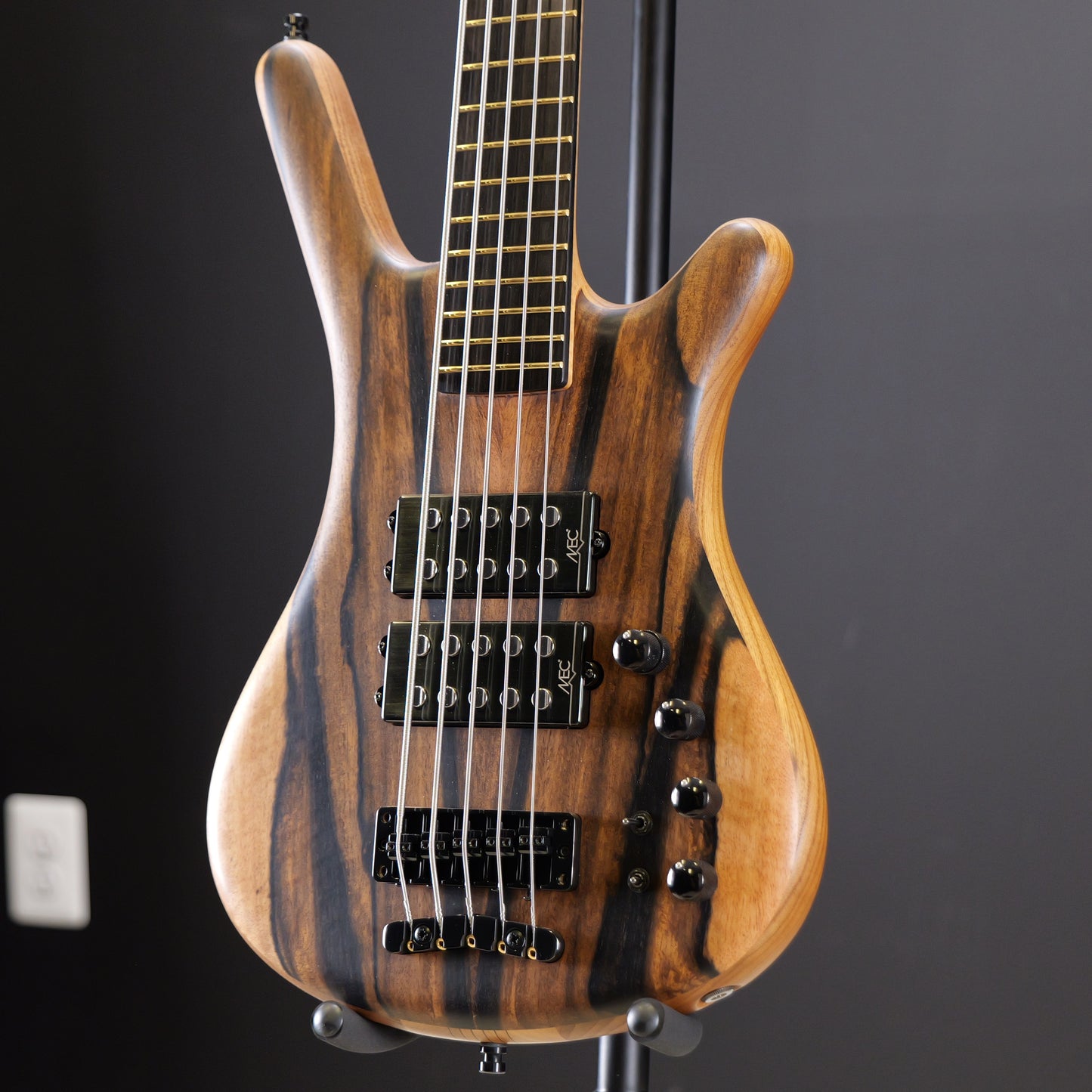 Warwick Masterbuilt Corvette $$ Neck-Through Limited Edition 2023 5-String Natural Oil Finish