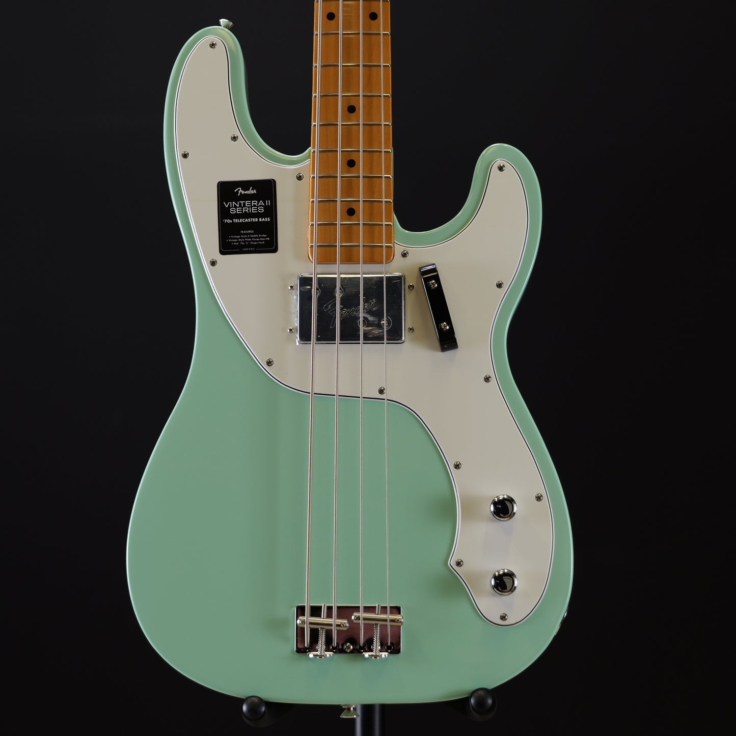 Fender Vintera II '70s Telecaster Bass Maple Fingerboard Surf Green