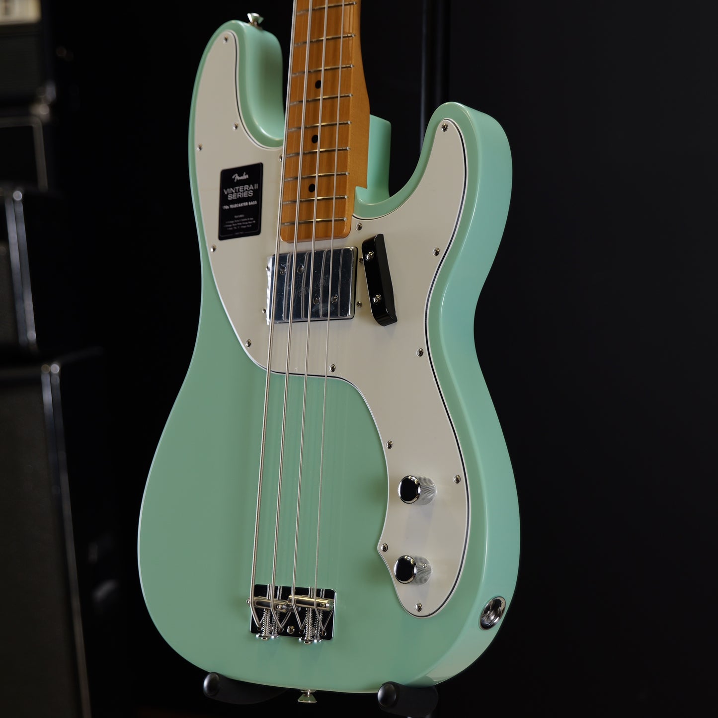 Fender Vintera II '70s Telecaster Bass Maple Fingerboard Surf Green