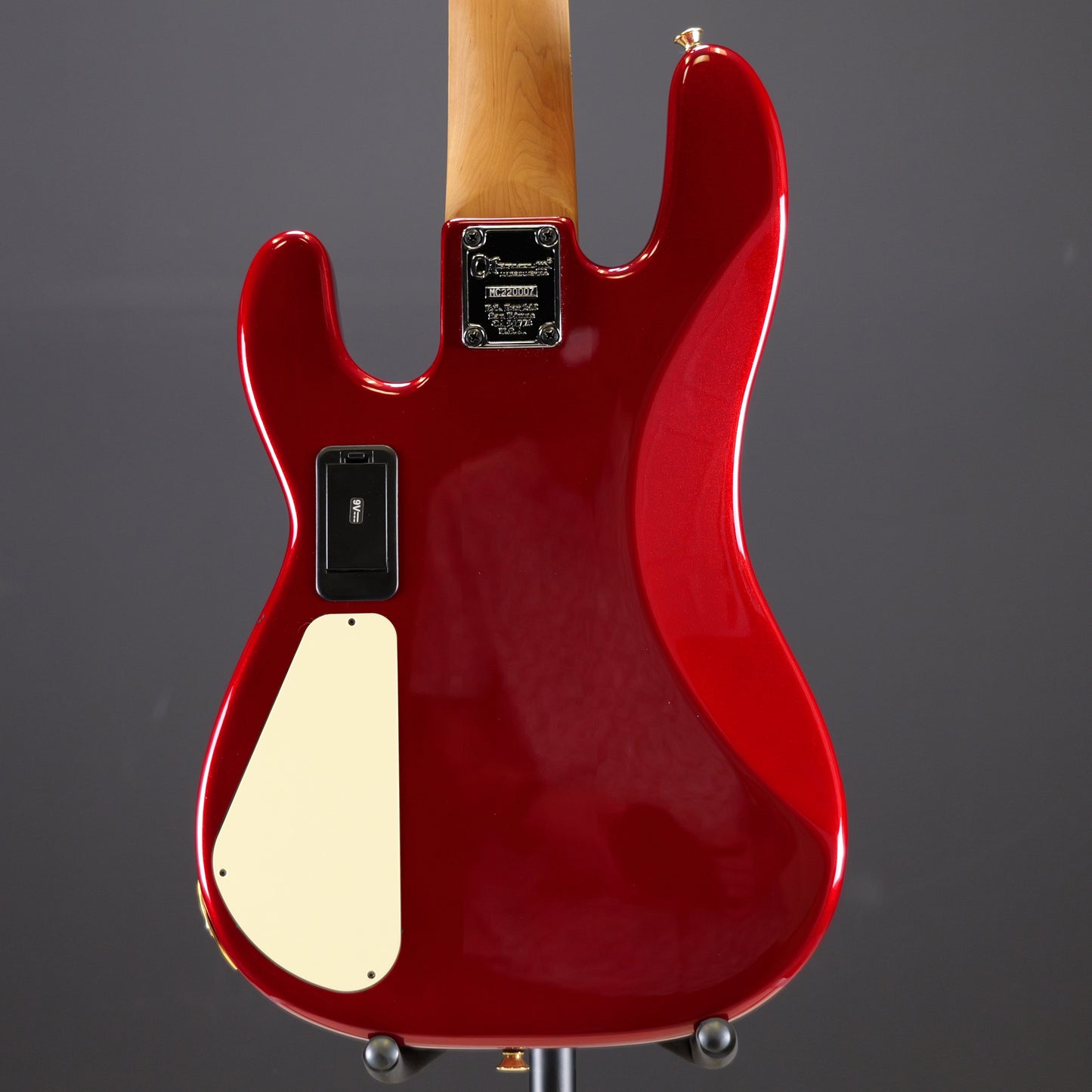 Charvel Pro-Mod San Dimas® Bass JJ V, Caramelized Maple Fingerboard, Candy Apple Red