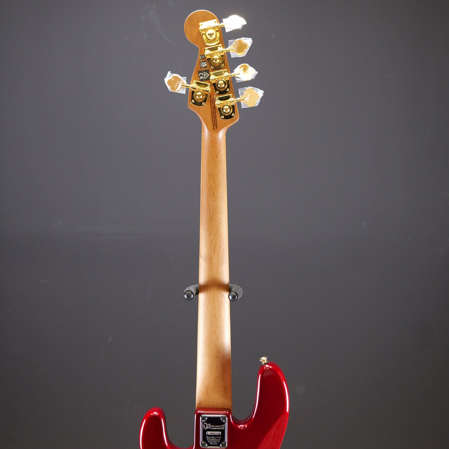 Charvel Pro-Mod San Dimas® Bass JJ V, Caramelized Maple Fingerboard, Candy Apple Red