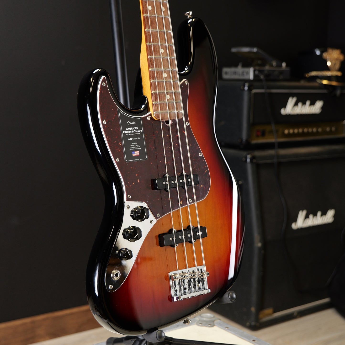 Fender American Professional Jazz Bass II  Left Hand 3-Color Sunburst