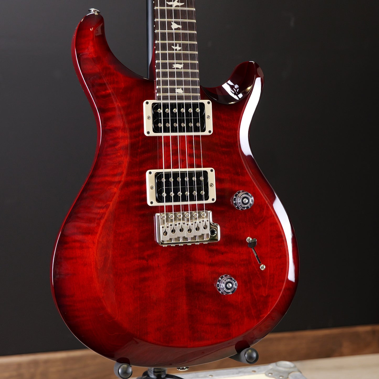 PRS S2 Custom 24 Fire Red Burst