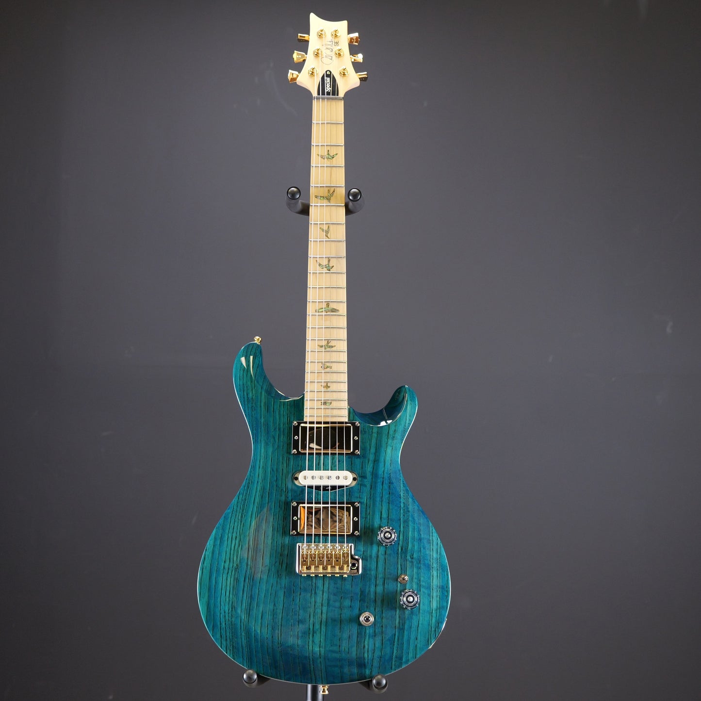 PRS SE Swamp Ash Special Iri Blue w/ Tom Anderson HC1/VA7R/HC2+ / Graphtech Ratio Locking Tuners / PRS Brass Saddles / PRS ATA Hardshell Case