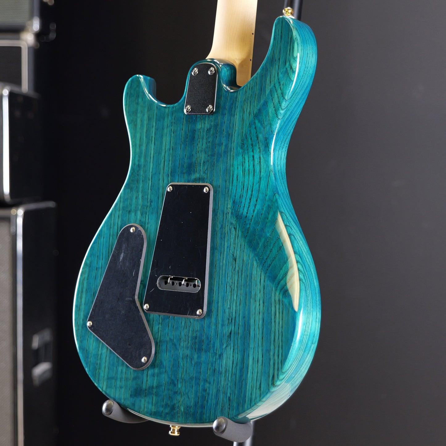 PRS SE Swamp Ash Special Iri Blue w/ Tom Anderson HC1/VA7R/HC2+ / Graphtech Ratio Locking Tuners / PRS Brass Saddles / PRS ATA Hardshell Case