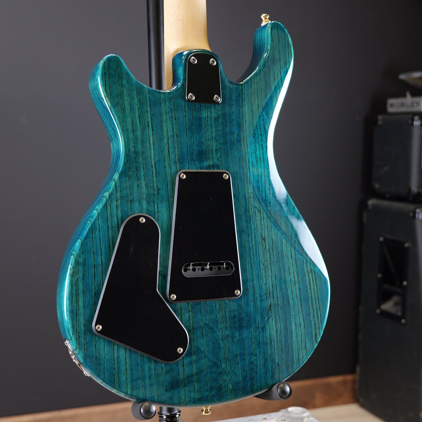 PRS SE Swamp Ash Special Iri Blue w/ Tom Anderson HC1/VA7R/HC2+ / Graphtech Ratio Locking Tuners / PRS Brass Saddles / PRS ATA Hardshell Case