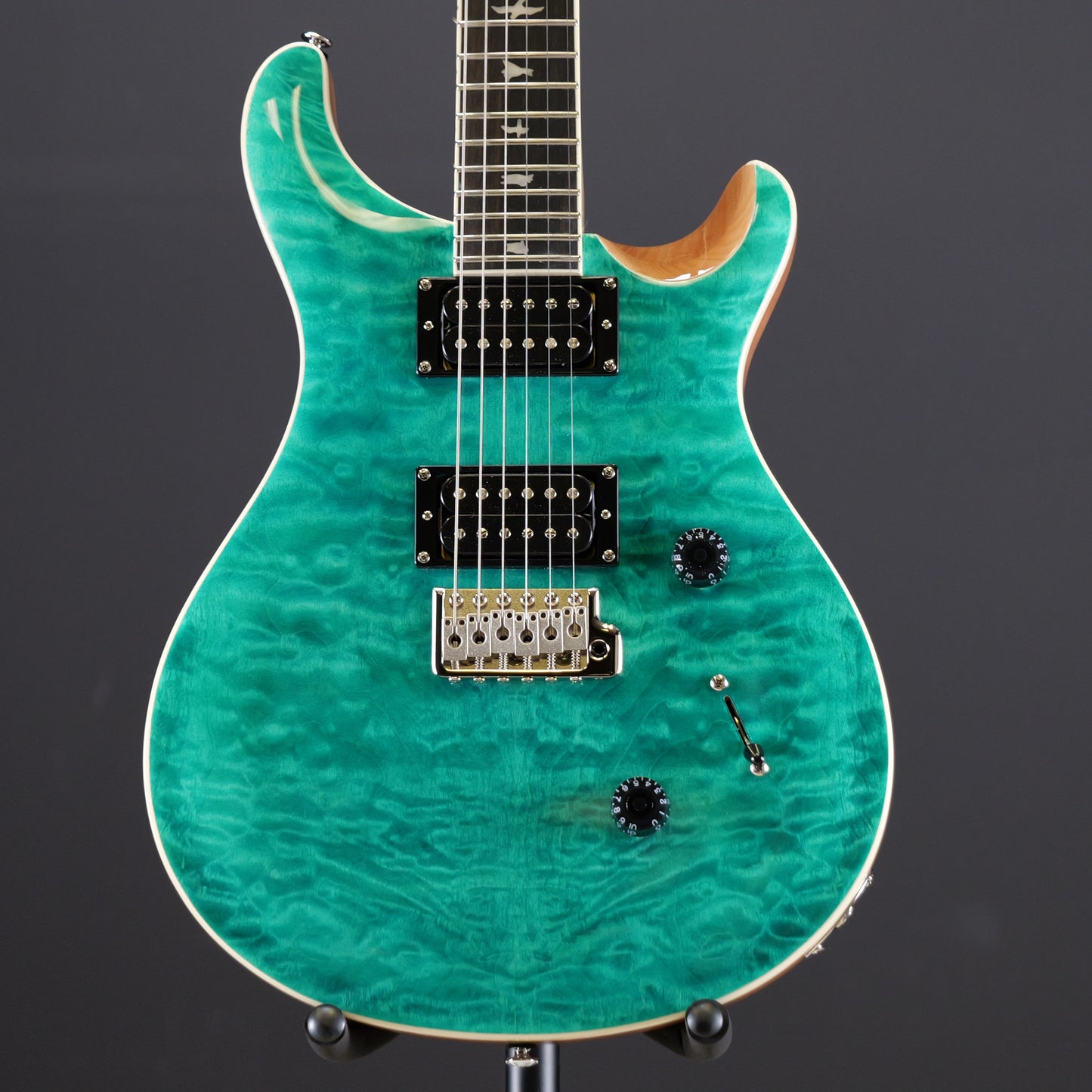 PRS SE Custom 24 Quilt Turquoise