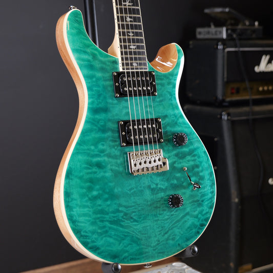 PRS SE Custom 24 Quilt Turquoise