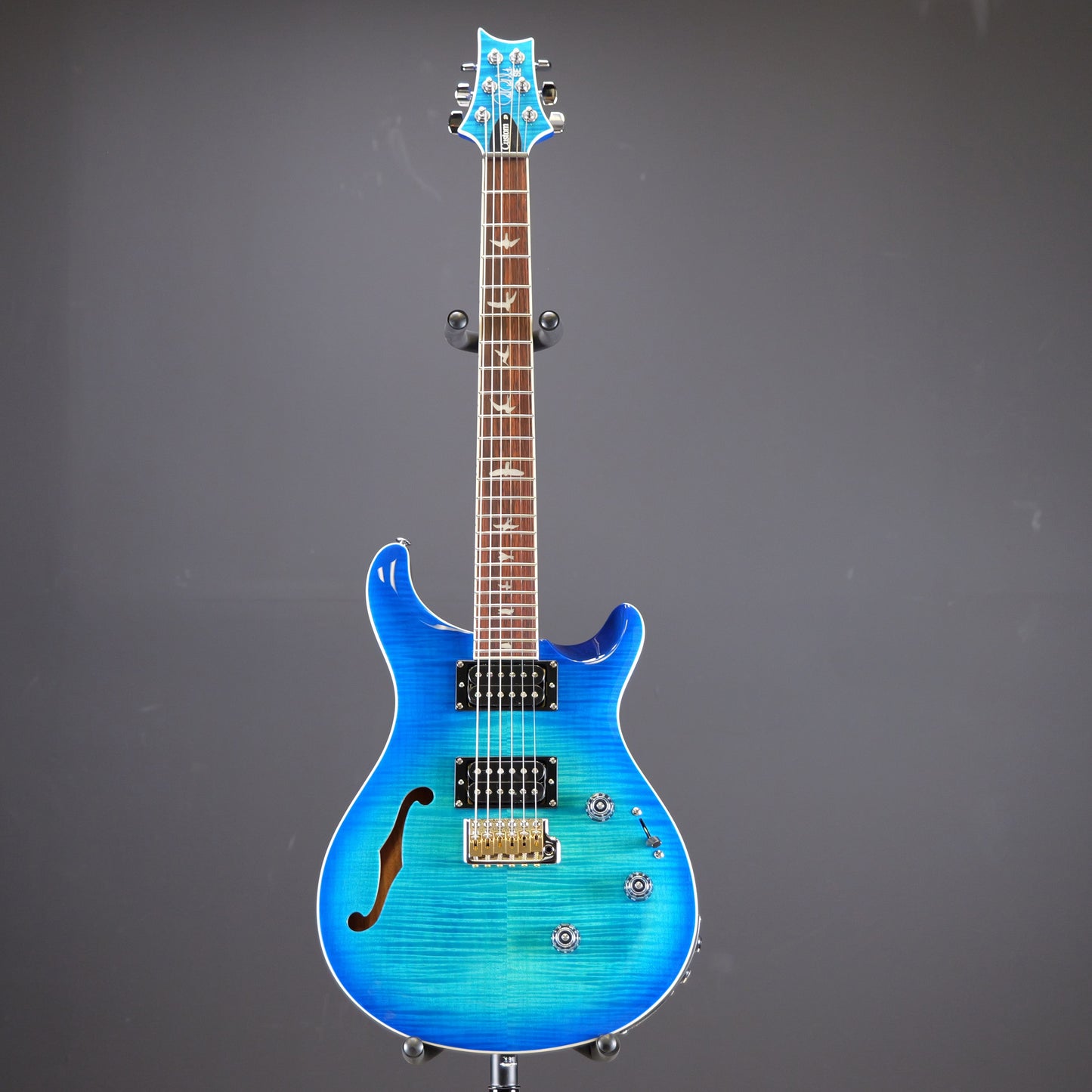 PRS SE Custom 24 Semi-Hollow Piezo Lake Blue