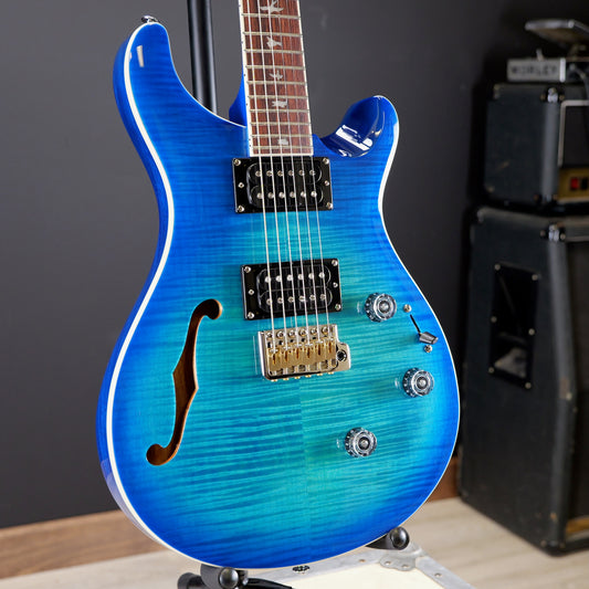 PRS SE Custom 24 Semi-Hollow Piezo Lake Blue