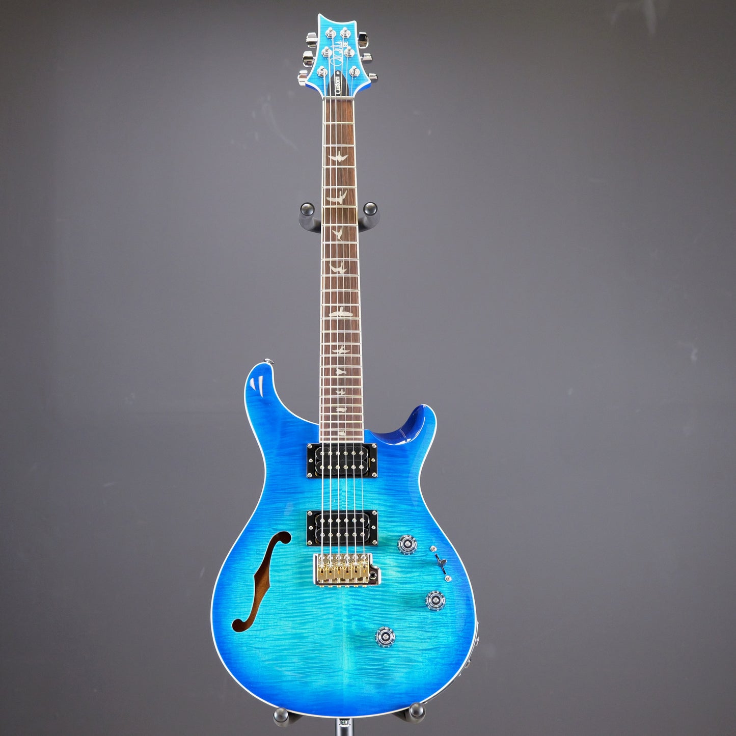 PRS SE Custom 24 Semi-Hollow Piezo Lake Blue