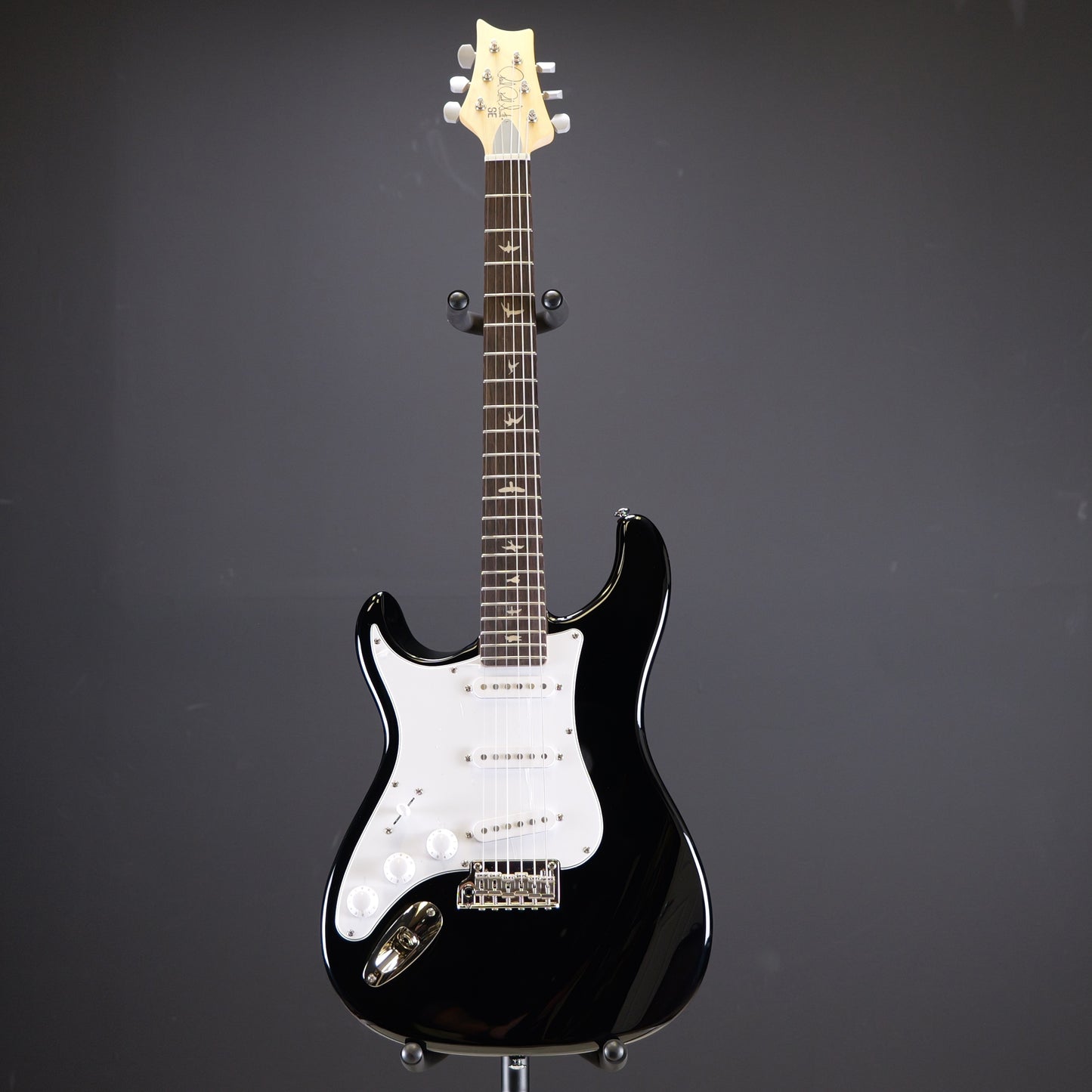 PRS SE Silver Sky Rosewood Lefty Piano Black