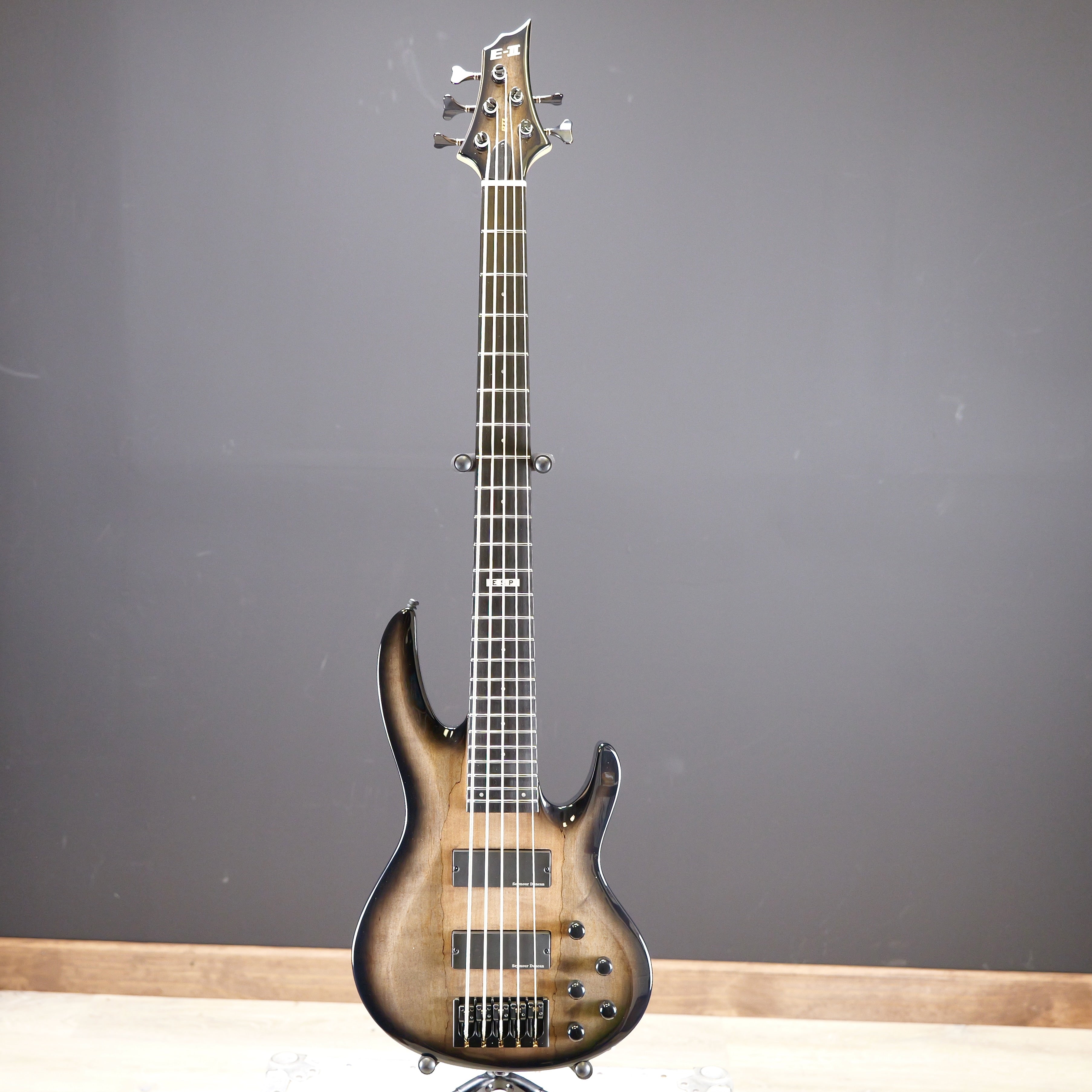 ESP E-II BTL-5 Black Natural Burst