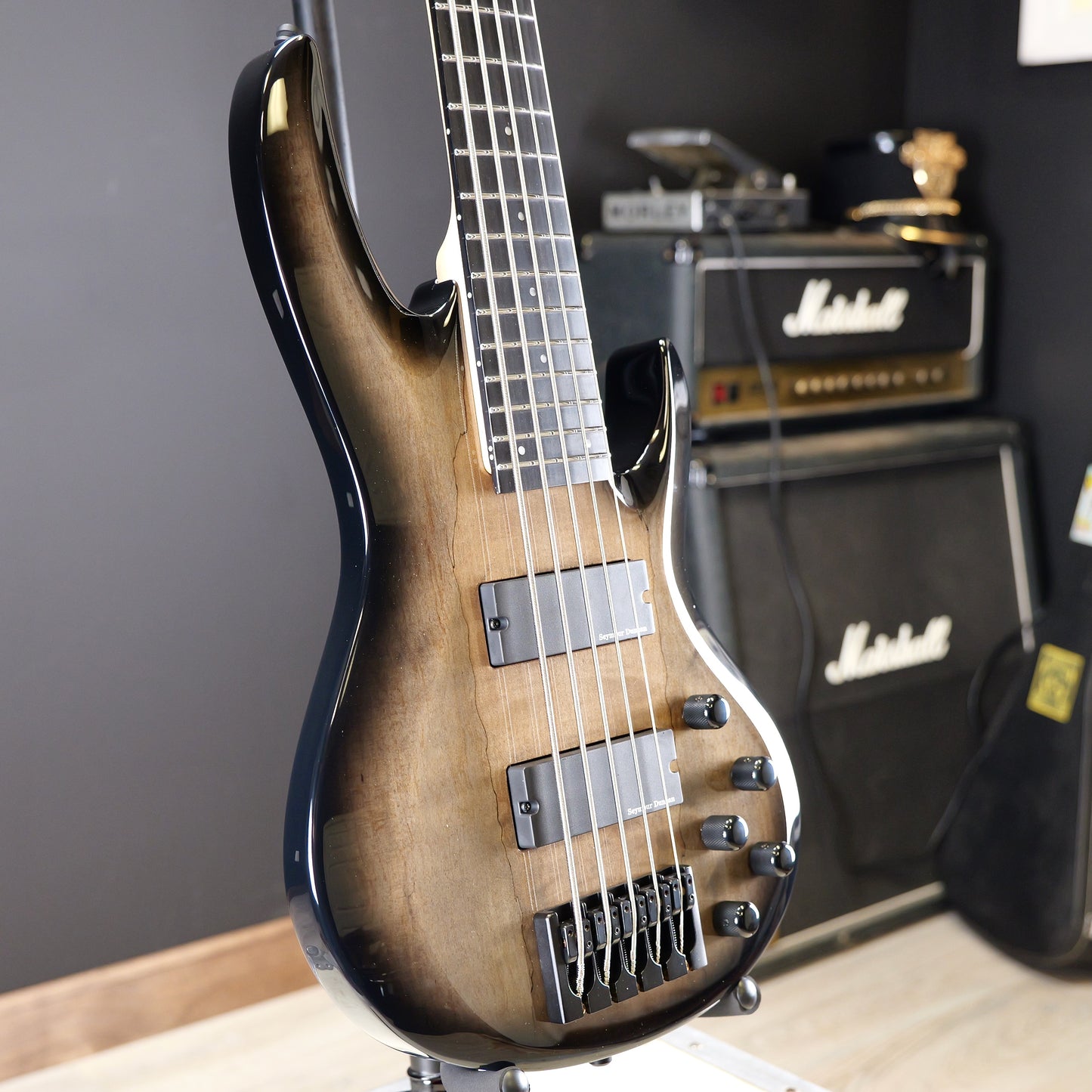 ESP E-II BTL-5 Black Natural Burst