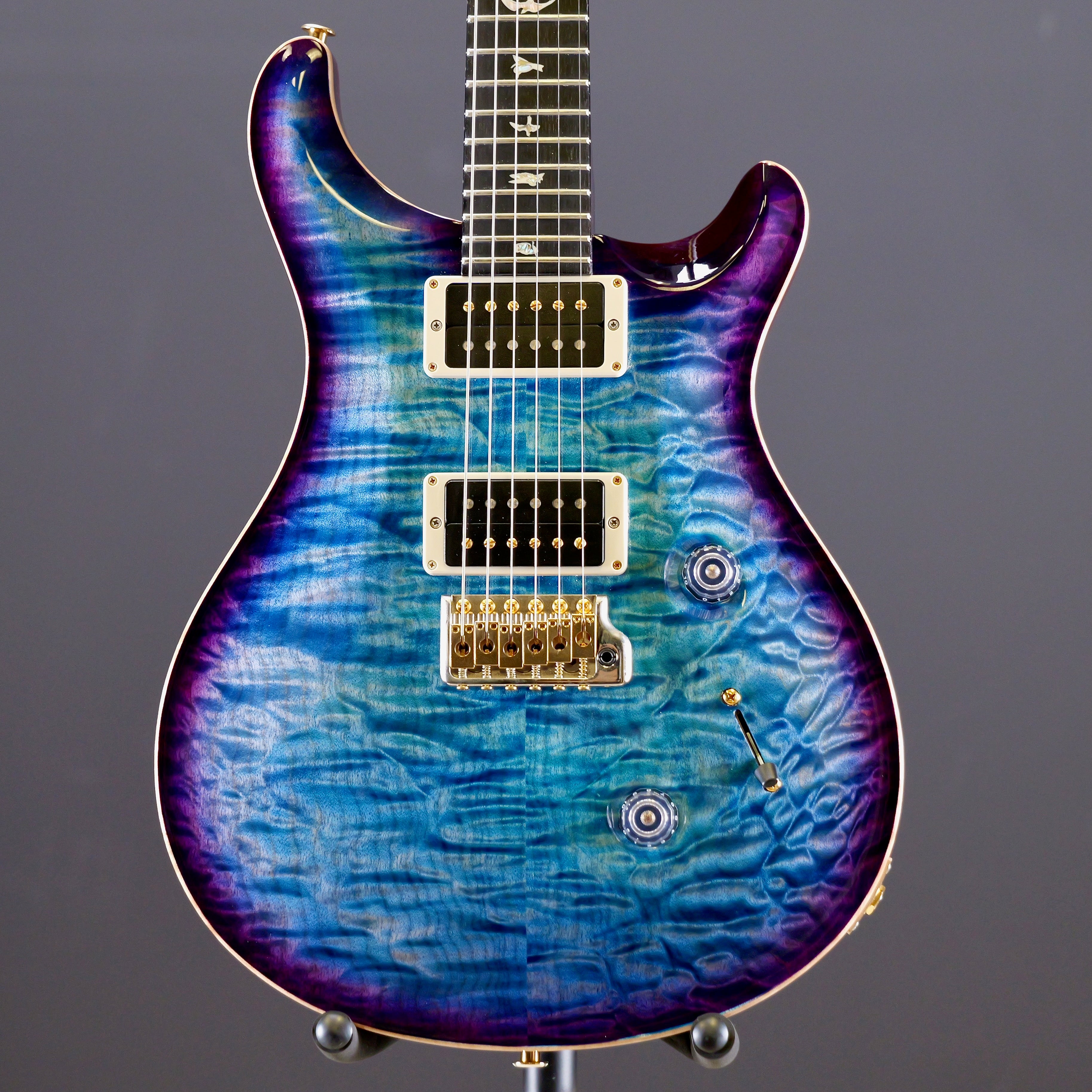 PRS Wood Library Custom 24 Flame Maple 10 Top, Torrified