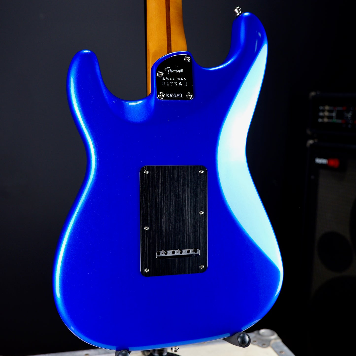 Fender American Ultra II Stratocaster Ebony Fingerboard Noble Blue