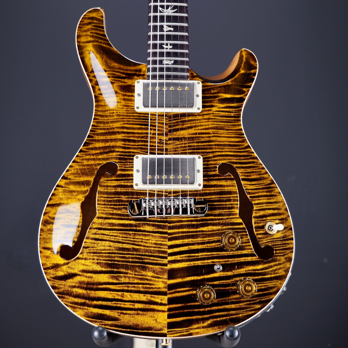 PRS Hollowbody II Piezo 10 Top Yellow Tiger