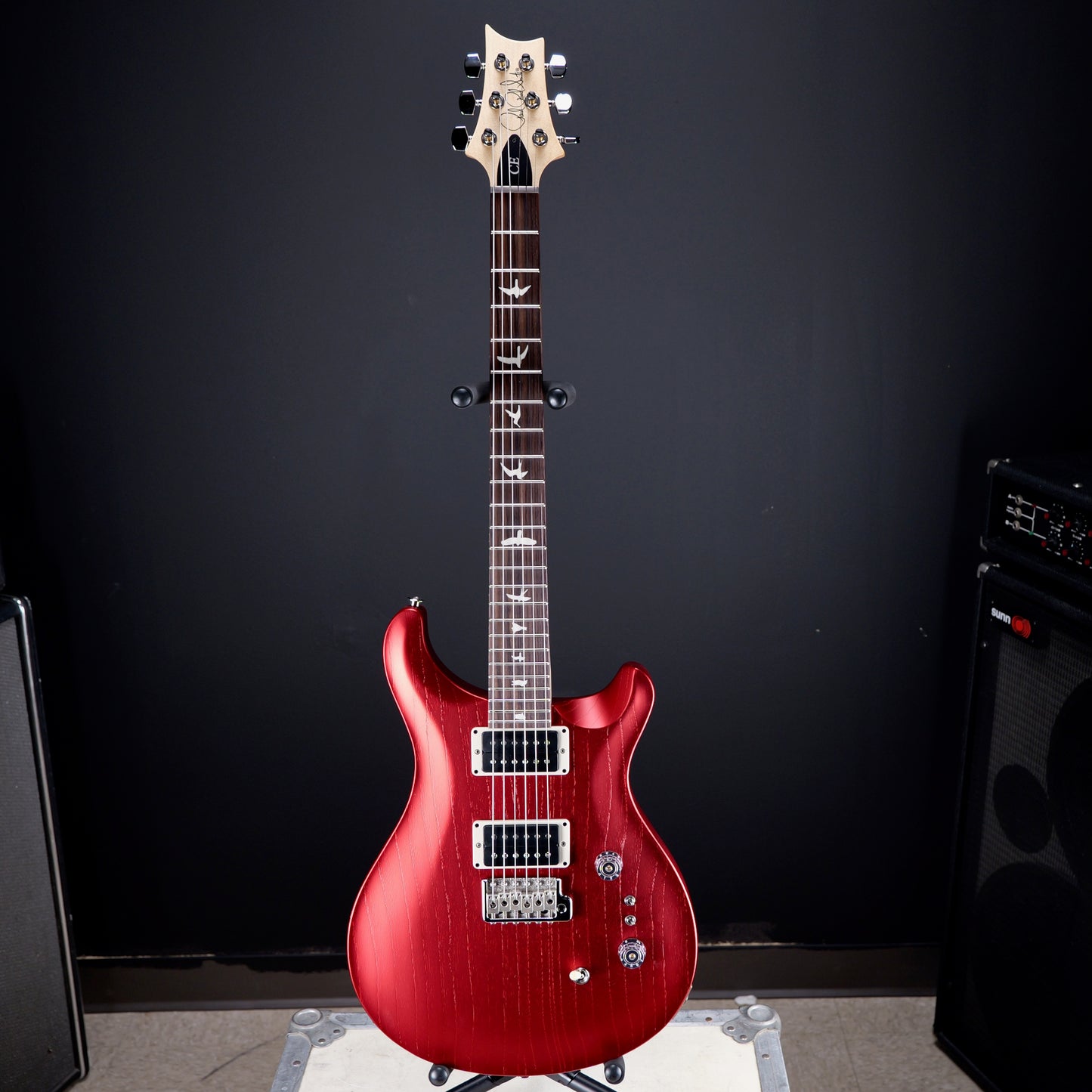 PRS CE 24-08 Swamp Ash Limited Edition Red Apple Metallic