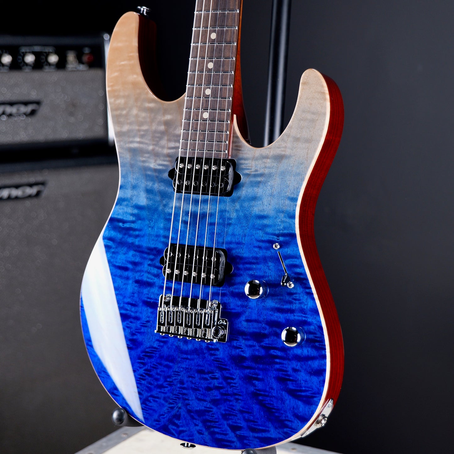 Suhr Modern Set Neck Limited Edition Blue Fade