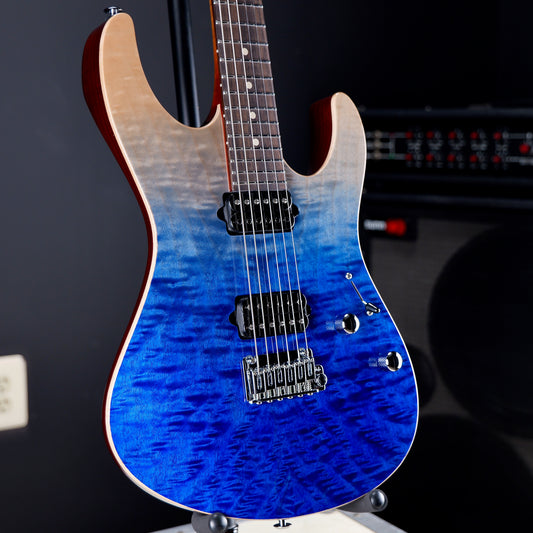 Suhr Modern Set Neck Limited Edition Blue Fade