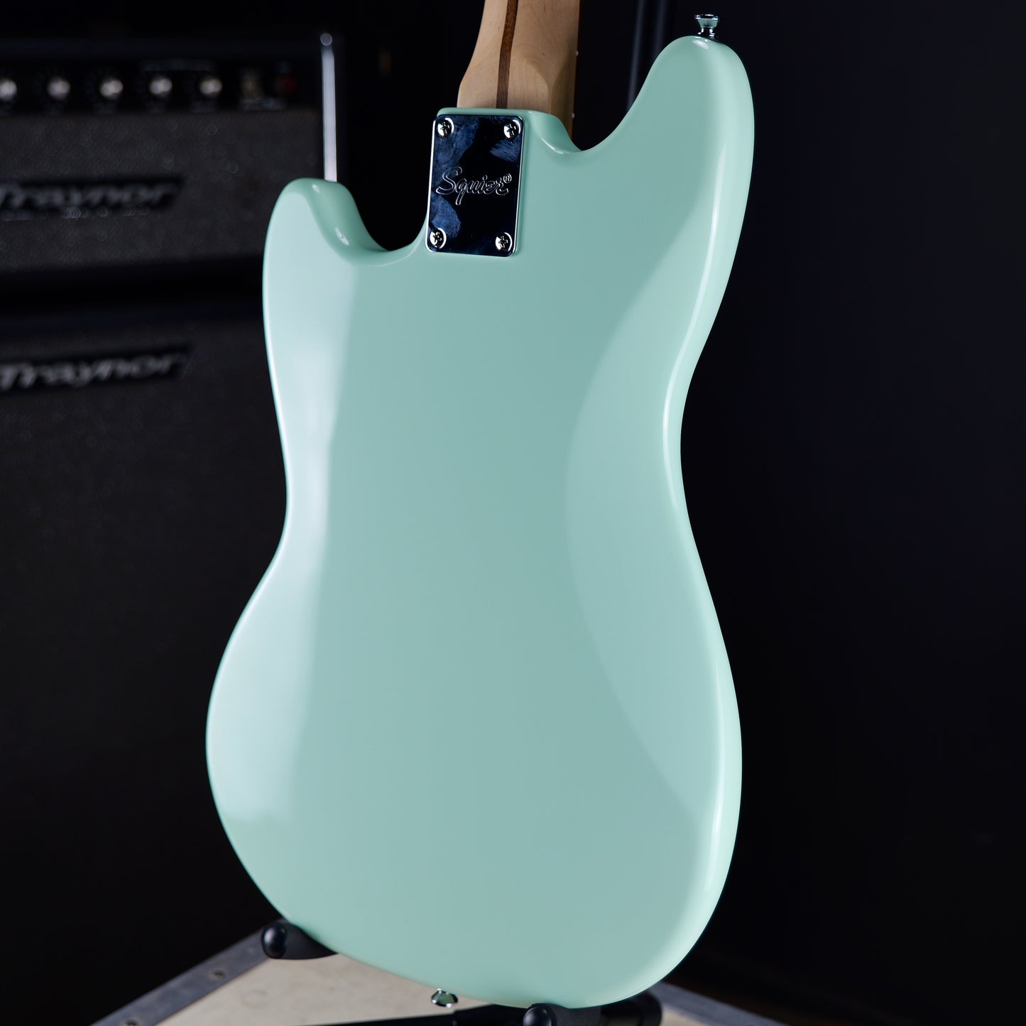 Squier FSR Bullet Mustang HH Laurel Fingerboard Surf Green