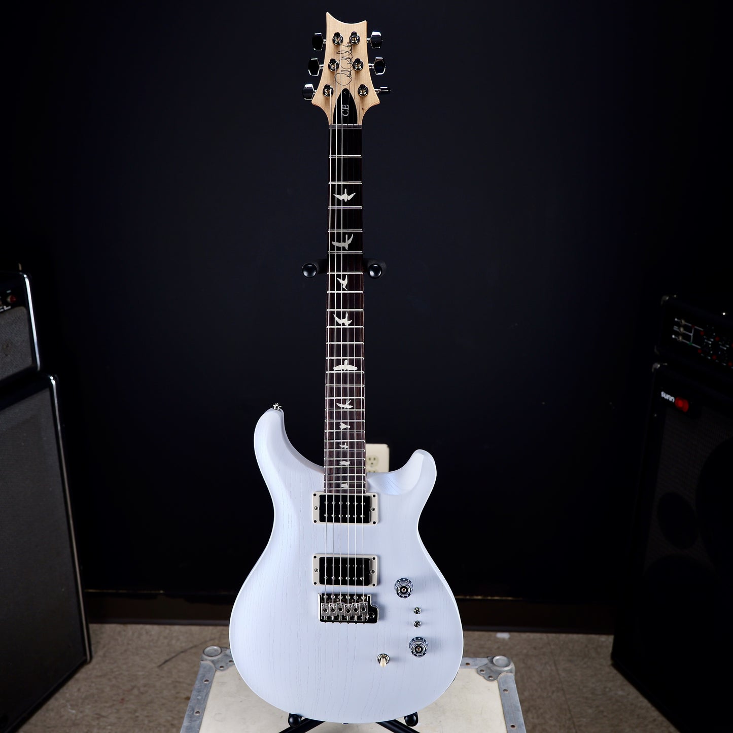 PRS CE 24-08 Swamp Ash Limited Edition Pearl White