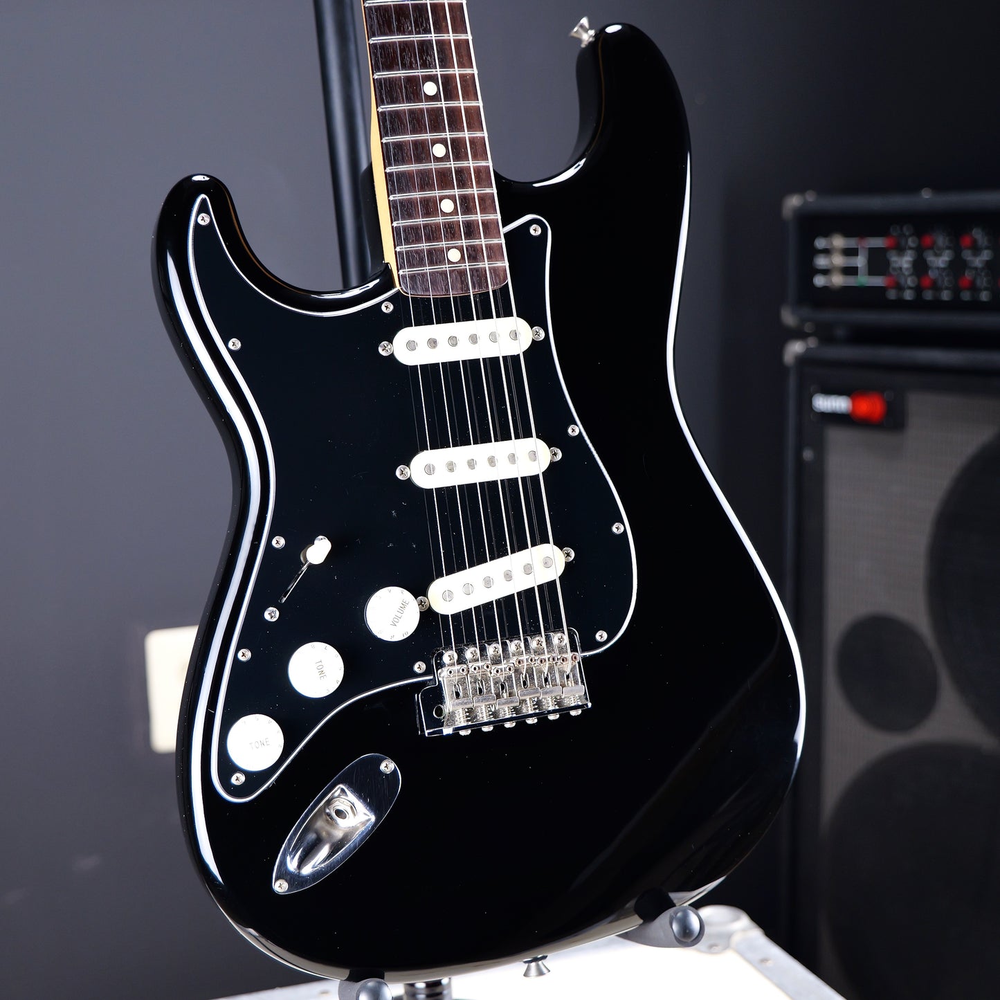 Fender MIJ Stratocaster Black Left Handed