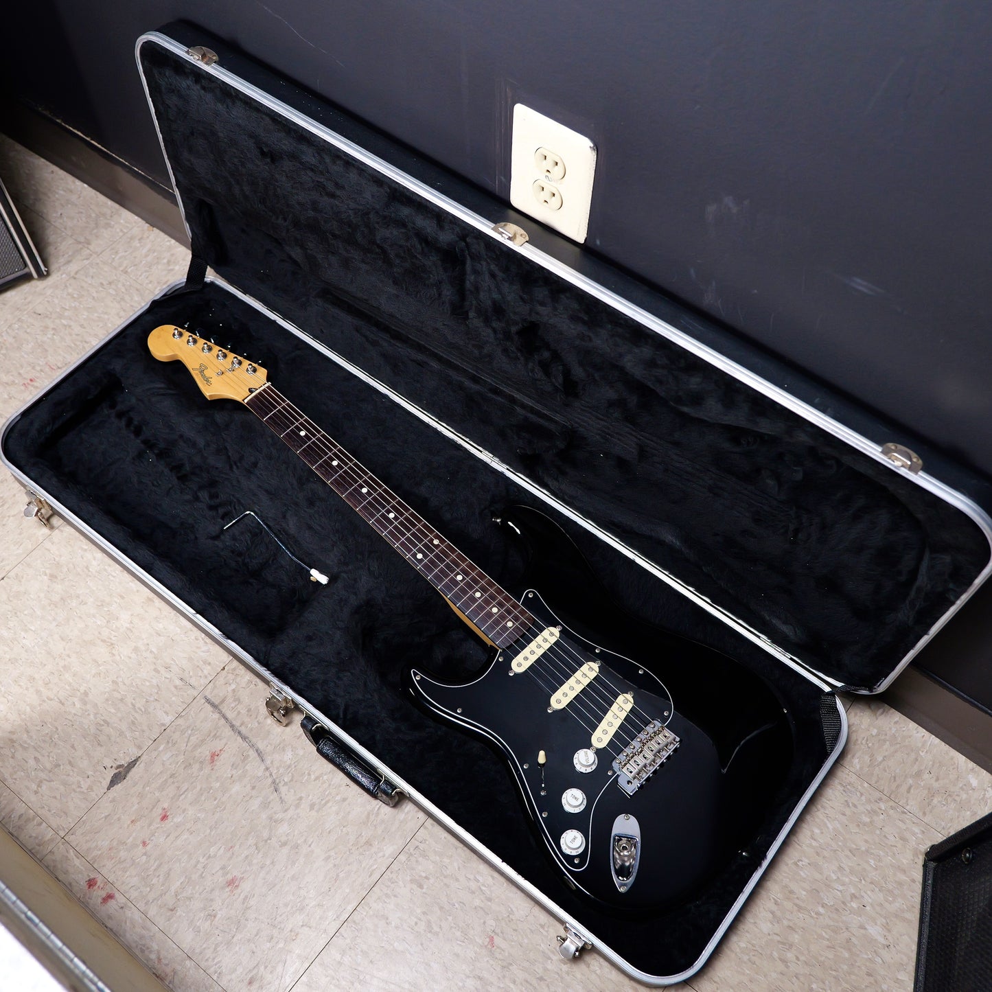 Fender MIJ Stratocaster Black Left Handed