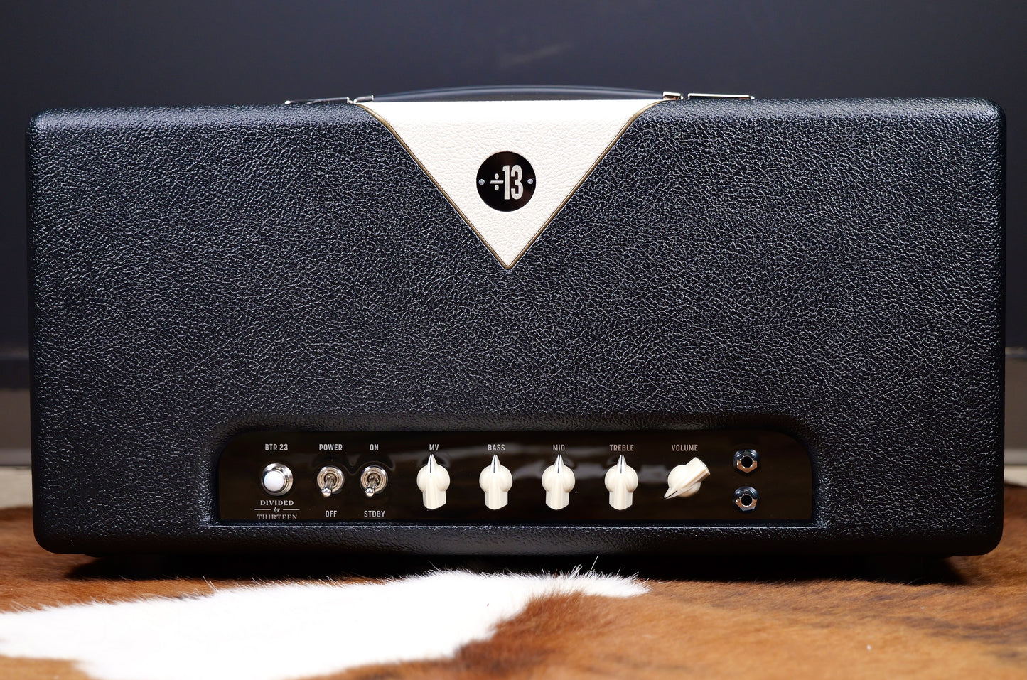 Divided By 13 BTR 23 Head Black Bronco Tolex Cream V