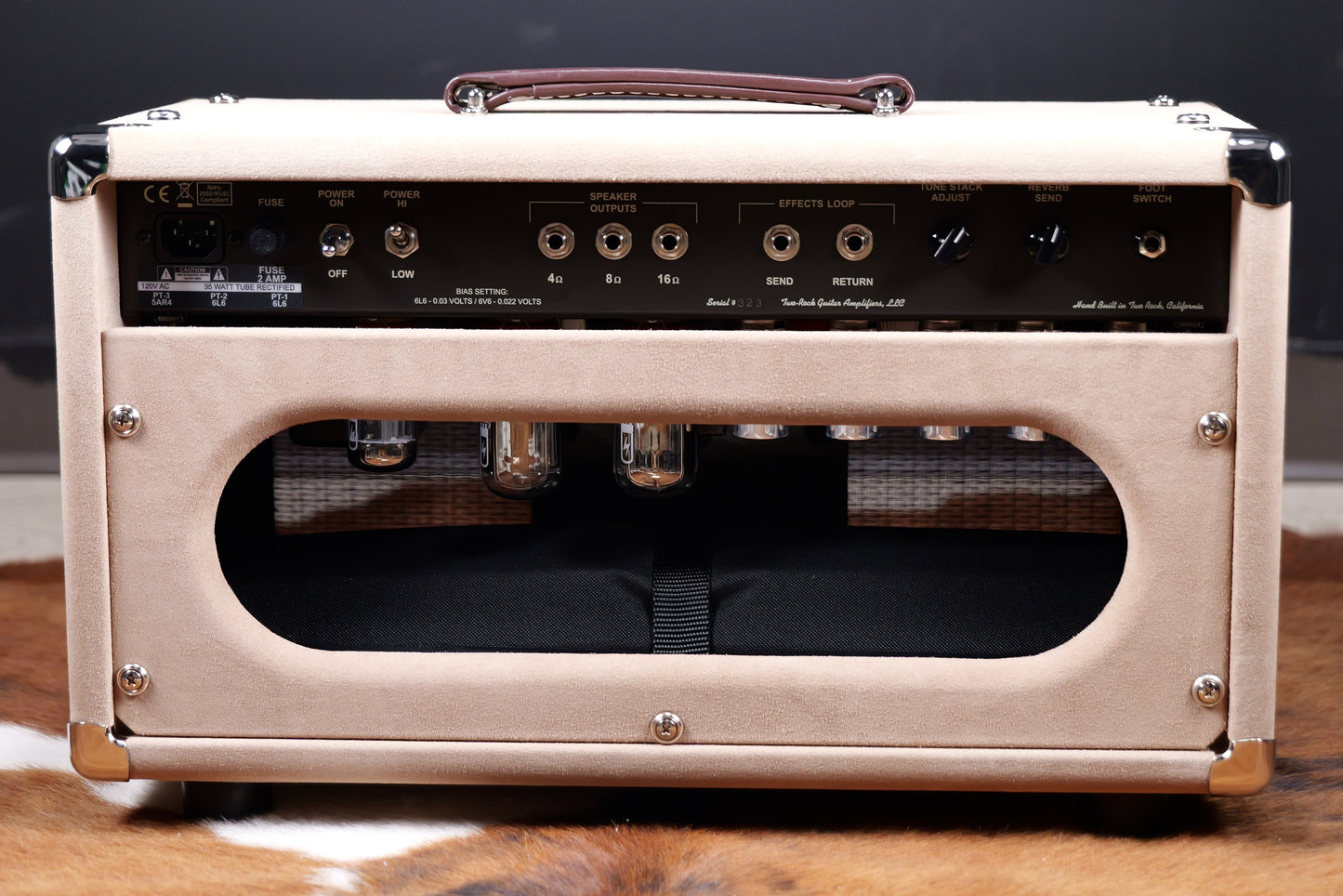 Two-Rock Vintage Deluxe 35 Watt Head Dogwood Suede