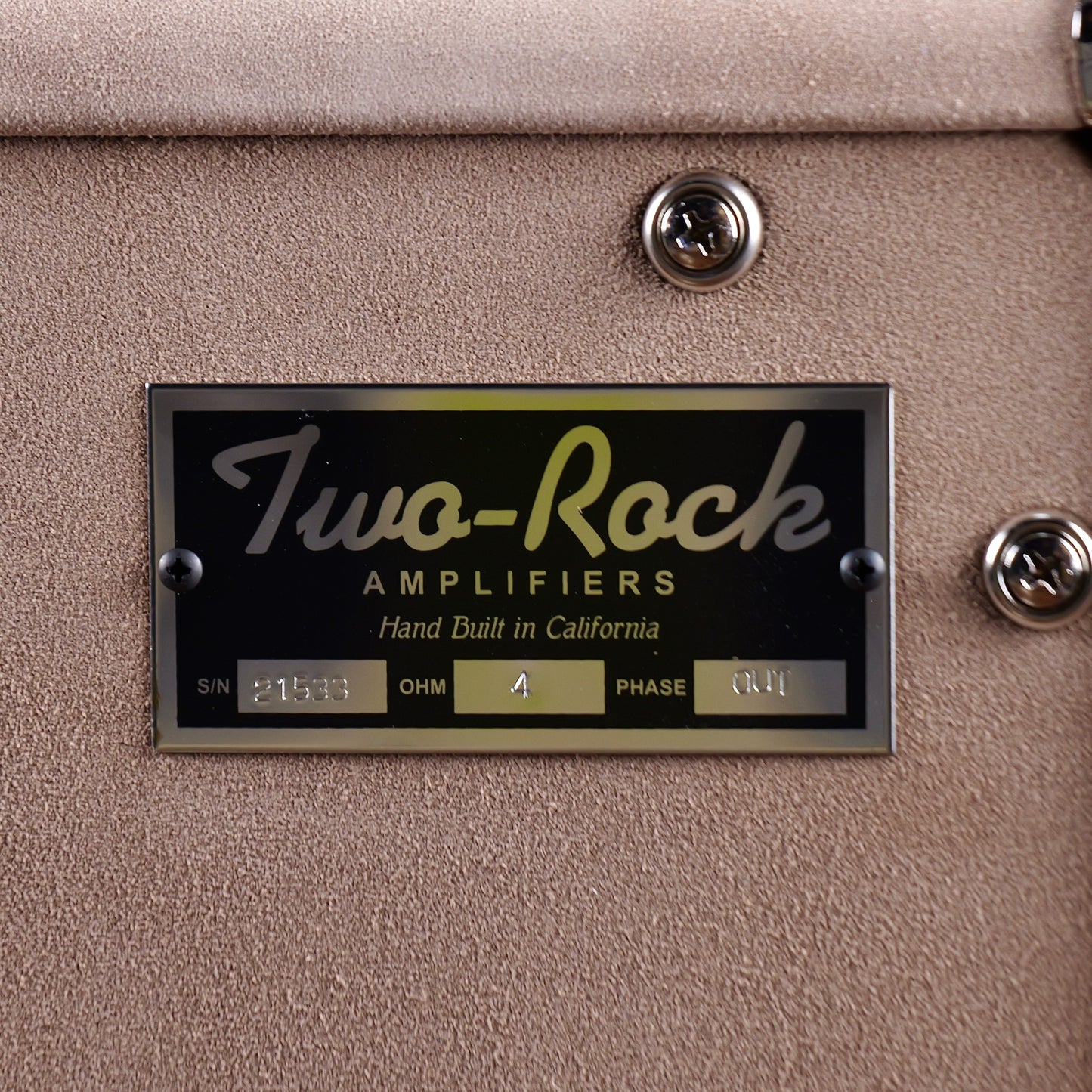 Two-Rock 3x10 Speaker Cabinet Dogwood Suede TR10 Speakers