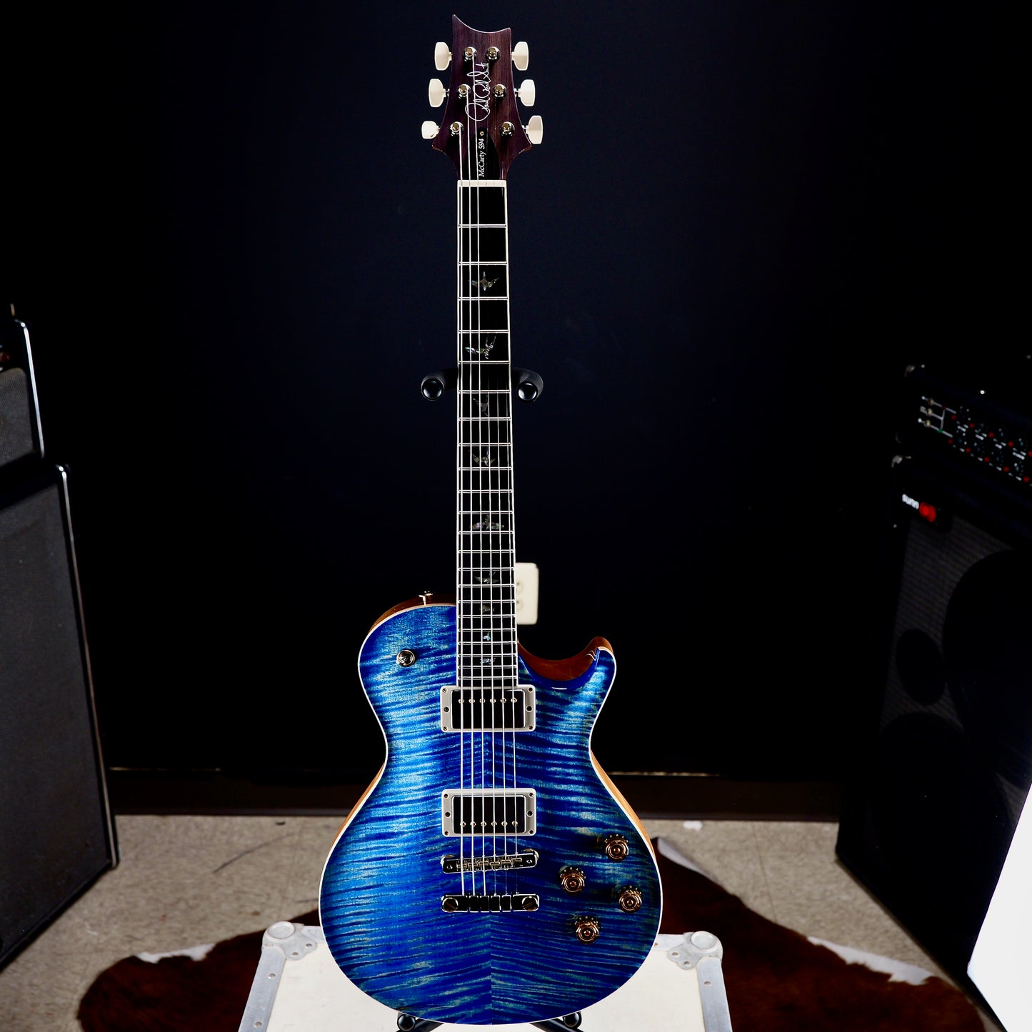 PRS McCarty 594 Singlecut 10 Top Faded Blue Jean