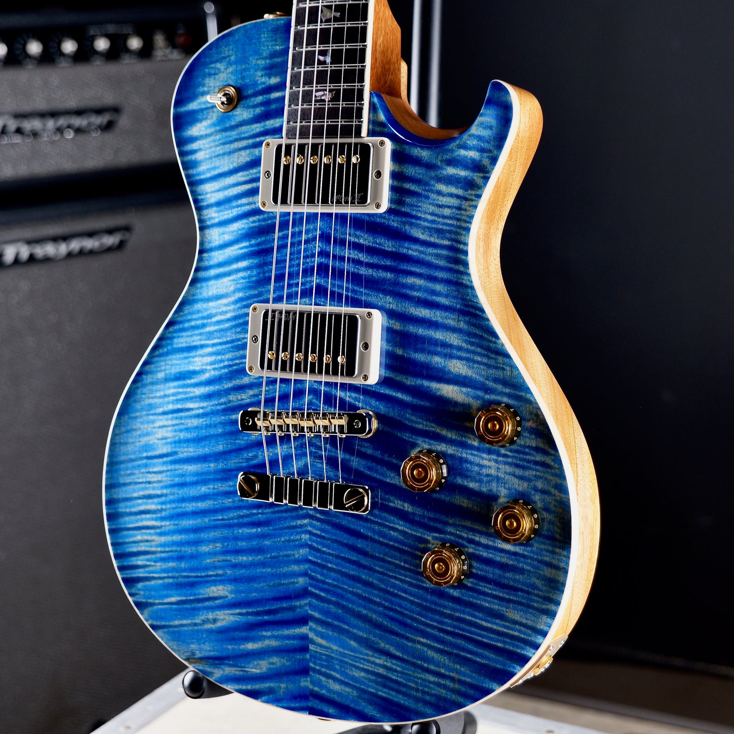 PRS McCarty 594 Singlecut 10 Top Faded Blue Jean