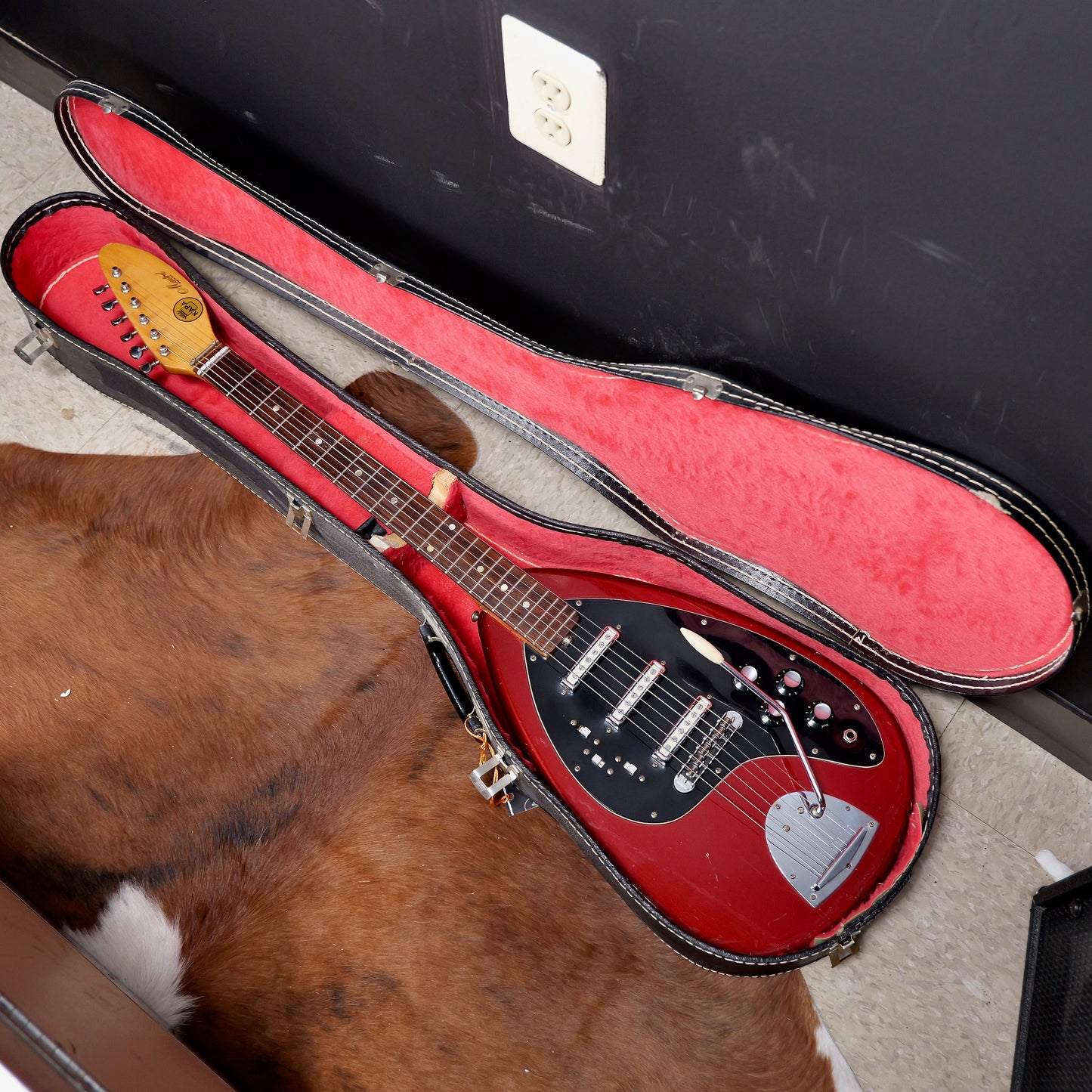 KAPA Minstrel Teardrop 1960's Red